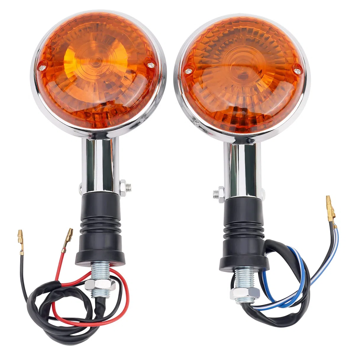 AHL Intermitentes para Motocicleta compatible con Yamaha XV400 Virago XV250 V-MAX 1200