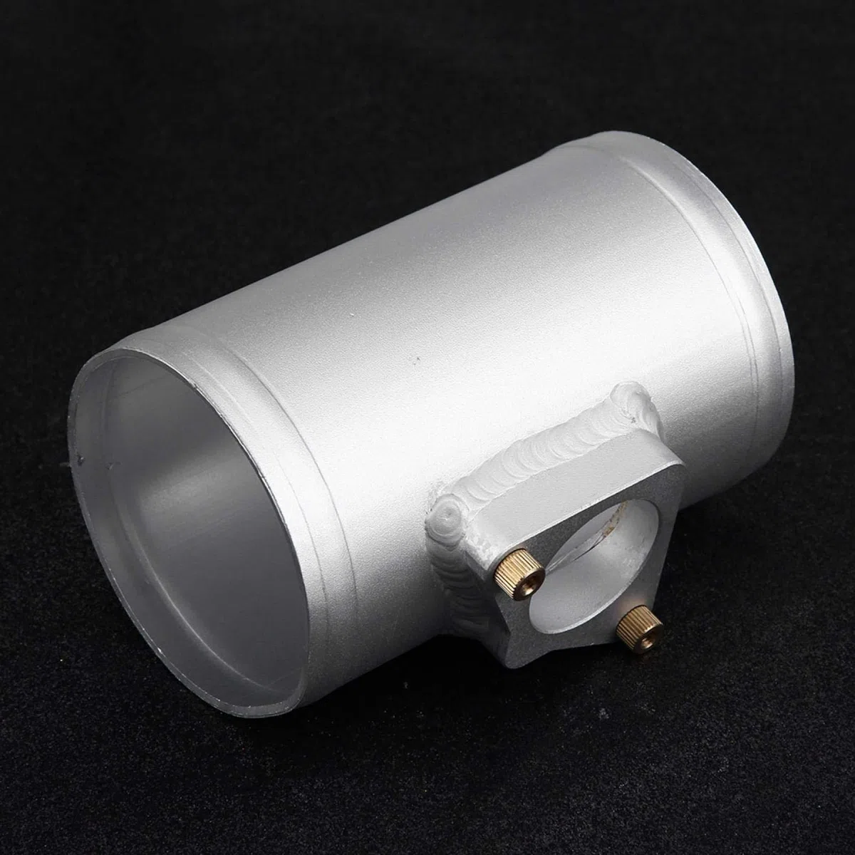 KIMISS Adaptador de Sensor de Flujo de Aire masivo, Adaptador de Sensor de Flujo de Aire, Base de Montaje del medidor de admisión para 3 6 75mm