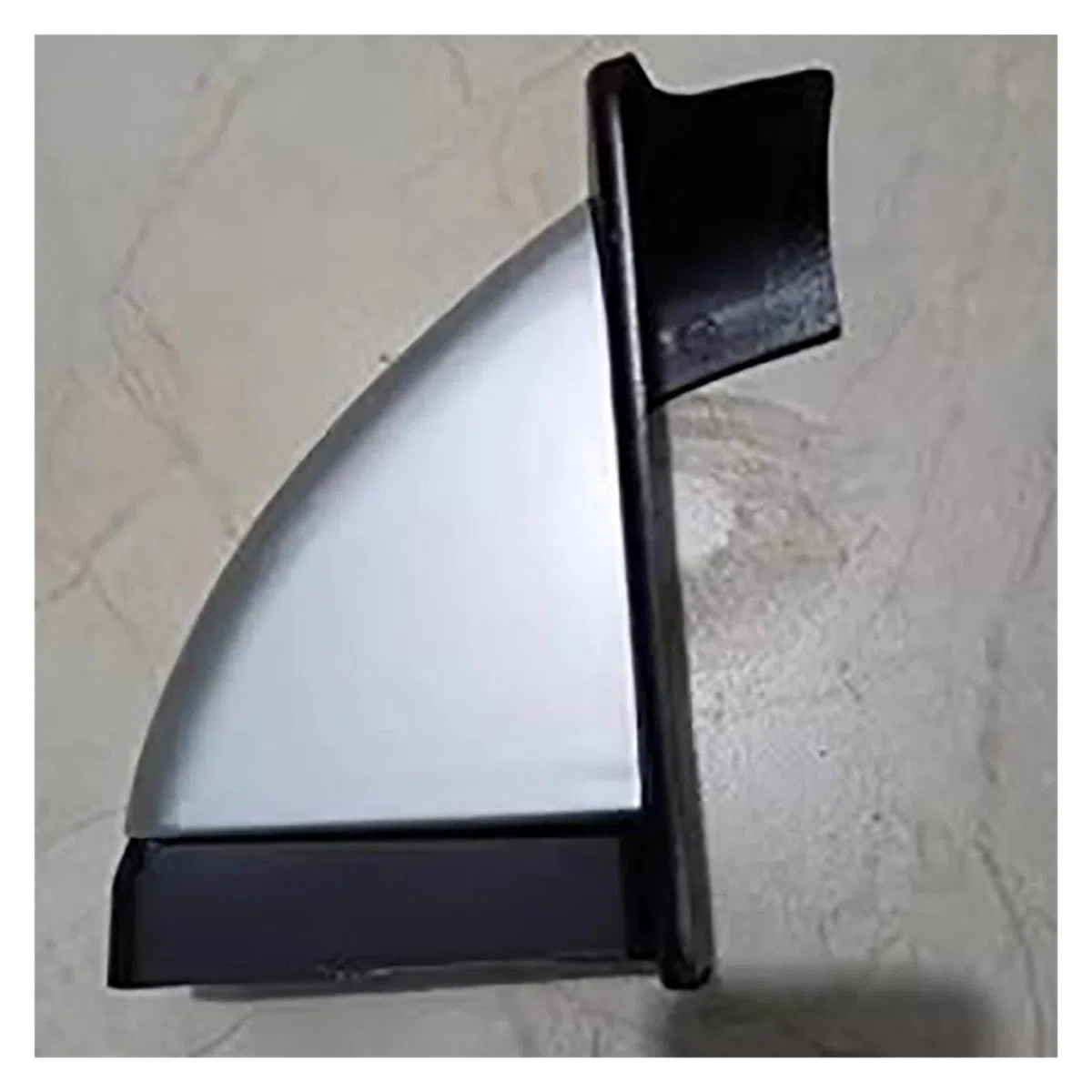 Faldones Laterales para Nissan para Navara D23 NP300 2015 2016 2017 2018 Accesorios Tapón Superior Tapa Paso Extremo Lateral(Front Left-Silver)