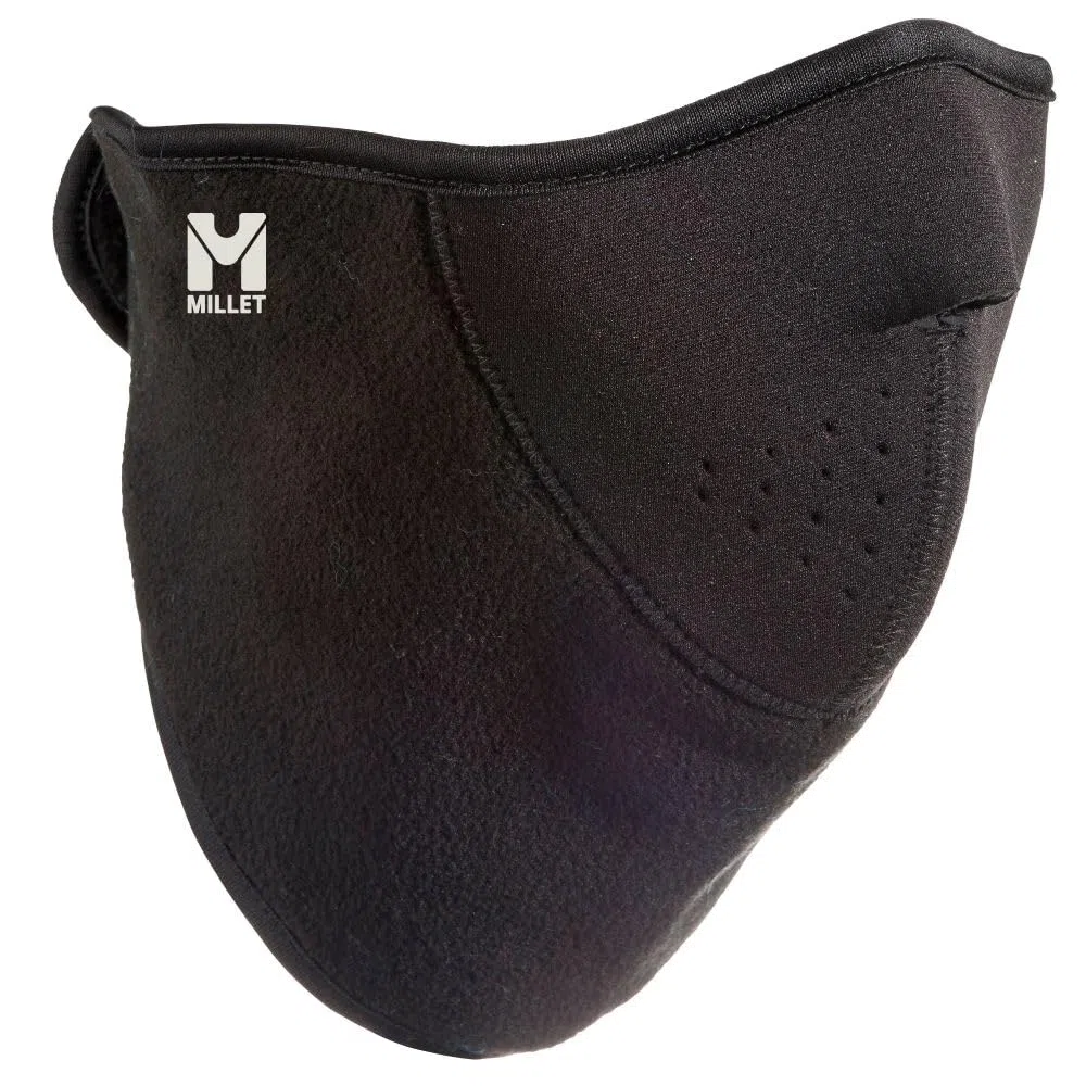 MILLET – Máscara de Polvo Mixta – Protección contra el Viento y la Nieve – Esquí, esquí de Senderismo, Color Negro
