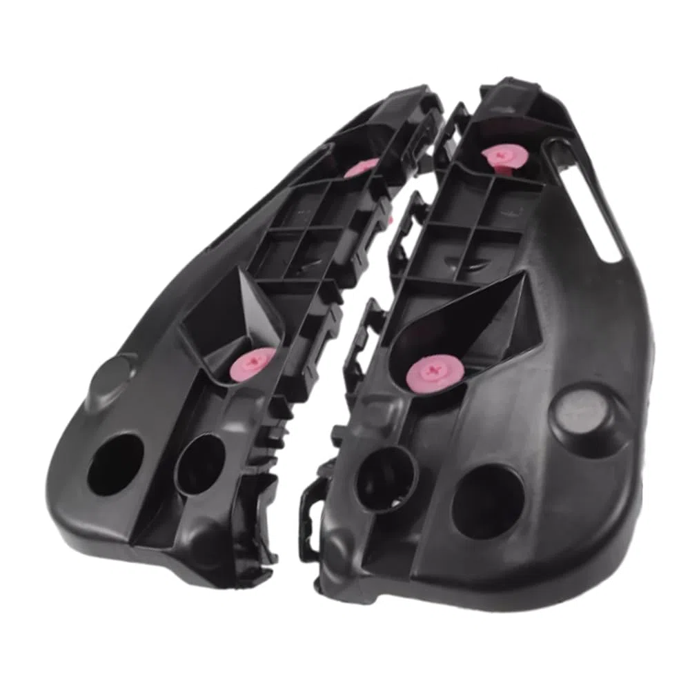 Riloer Soporte de parachoques, soportes de parachoques delantero, soporte de soporte de parachoques delantero, 2 soportes de parachoques izquierdo y derecho compatibles con Toyota Hilux 2016-2022,