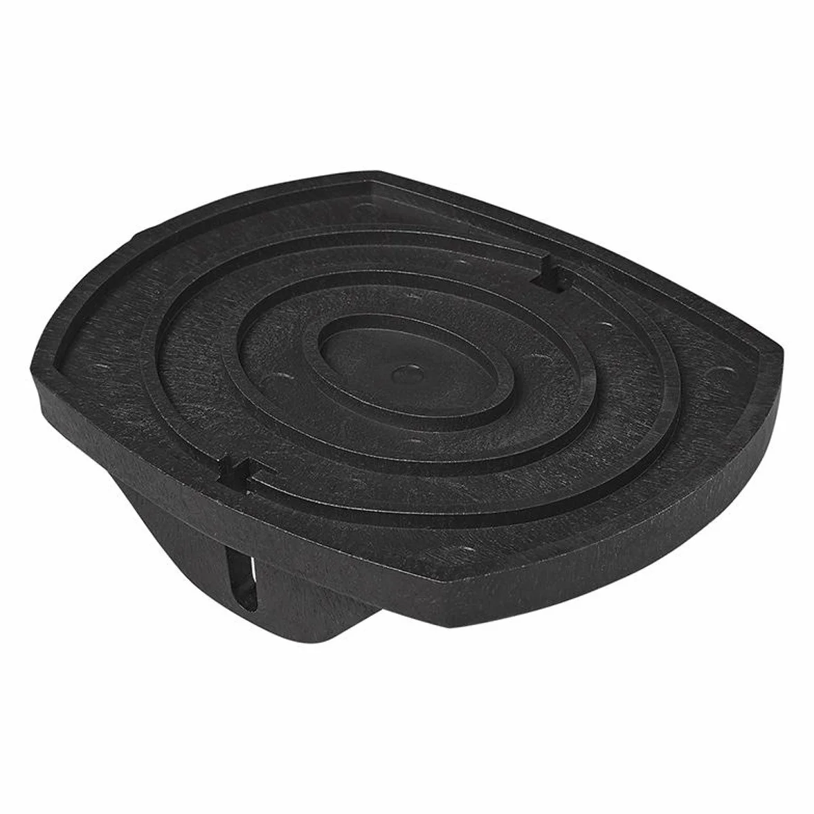 Placas estabilizadoras Pie de apoyo 4 piezas Placas de soporte para caravana Pie de apoyo para remolque Accesorio para remolque Discos de apoyo para soporte