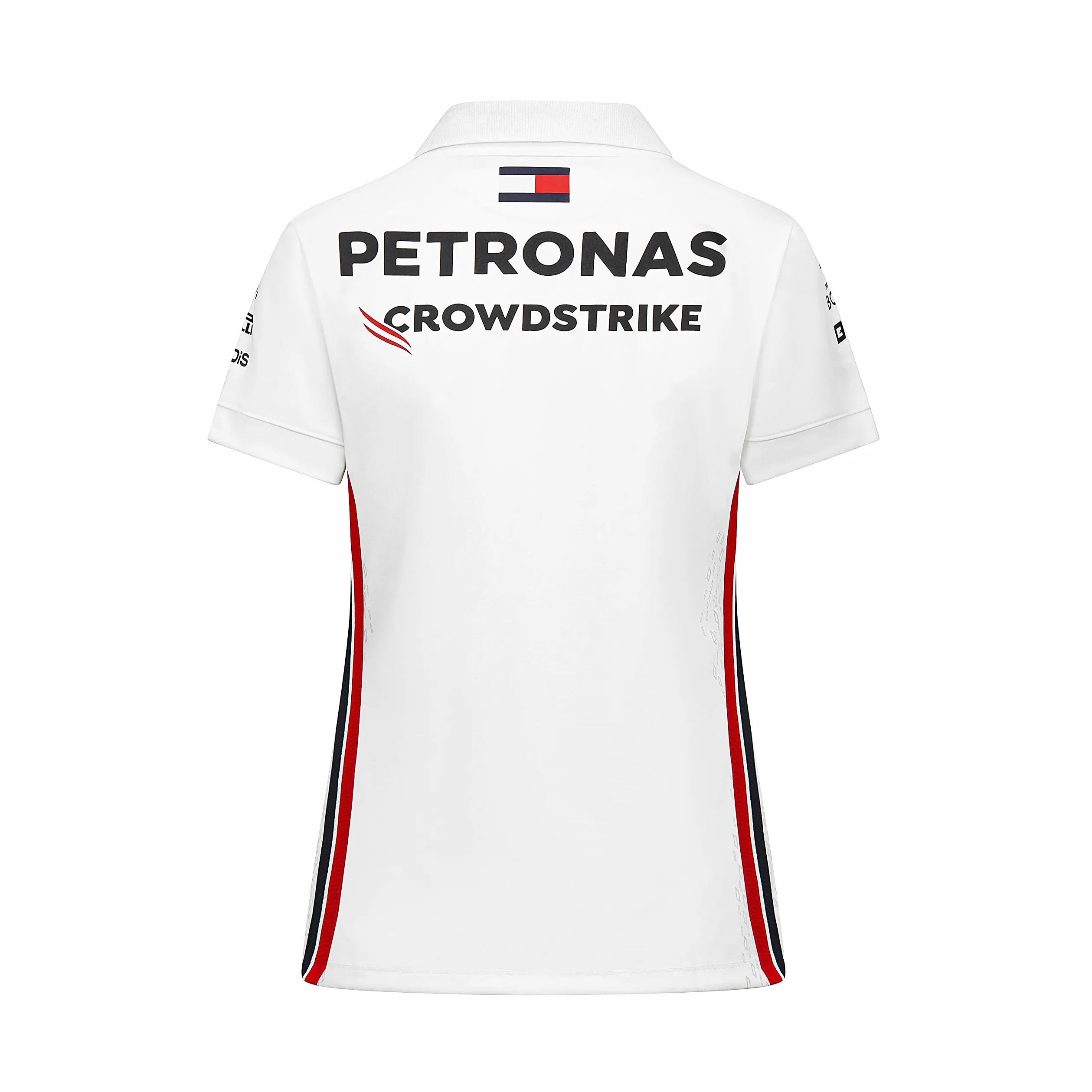 2023 Mercedes-AMG Team Polo Football Soccer T-Shirt Camiseta (White) - Ladies