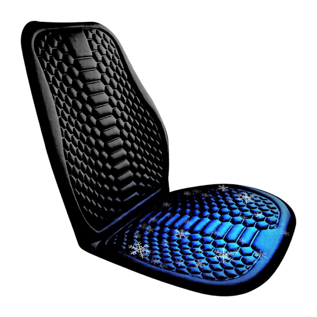 Cojín Refrescante Para Asiento De Coche | Refrescante Y Transpirable | de Asiento Vehículo Seda Fría,Para Conductores Hombres Camiones Sedán SUV Autocaravanas Ciudad Diario Viajes Autopista Largos