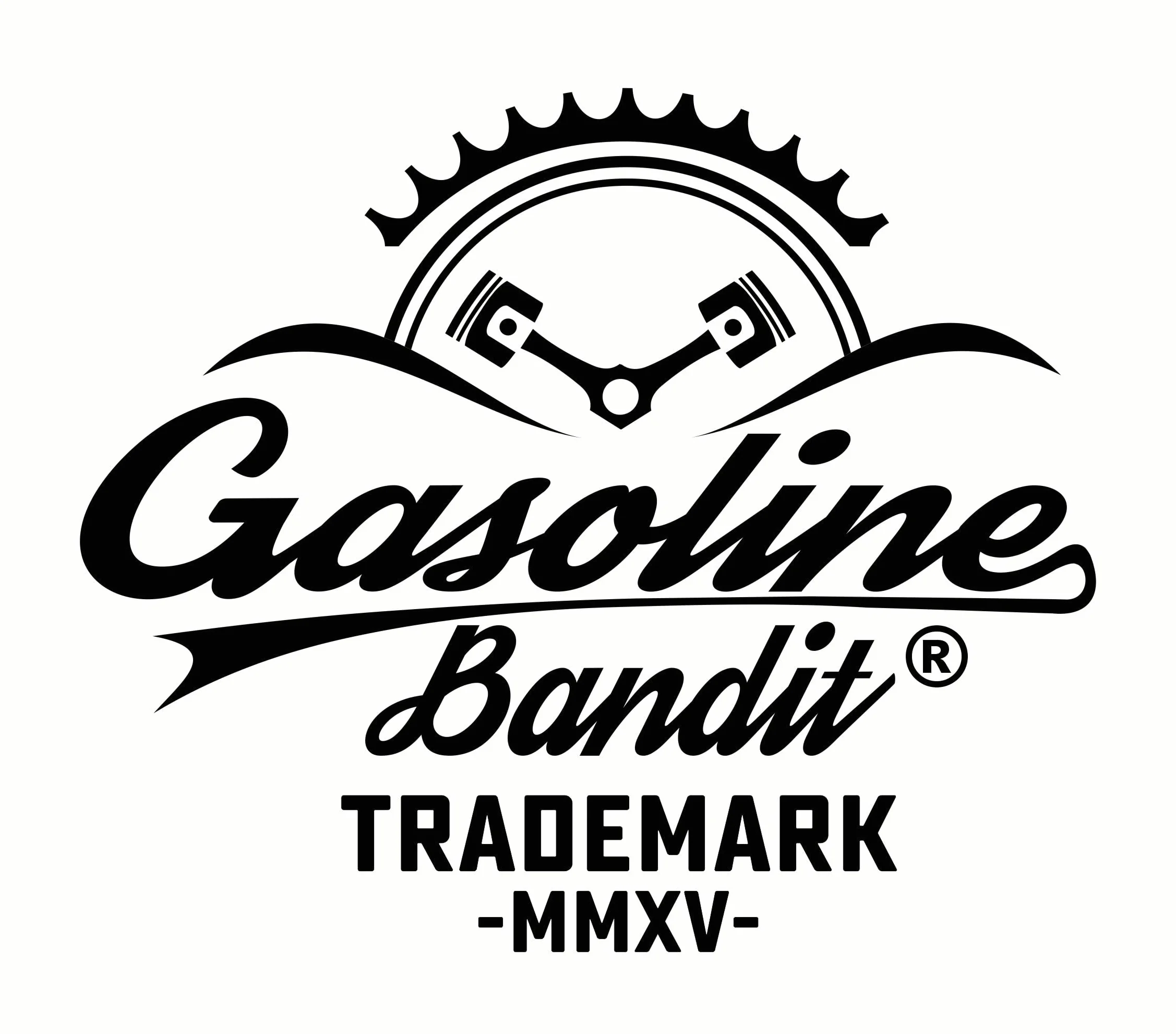 Gasoline Bandit Camiseta original de motorista Racer: clásico de motorista usado.