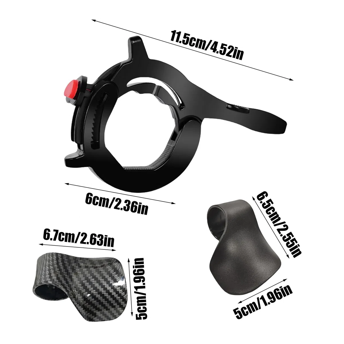Control de Crucero para Acelerador de Moto,Juego De 3 Piezas Control De Velocidad Crucero - Accesorios para Deportes De Motor Turismo Montaña Carretera Cruceros Y Trail
