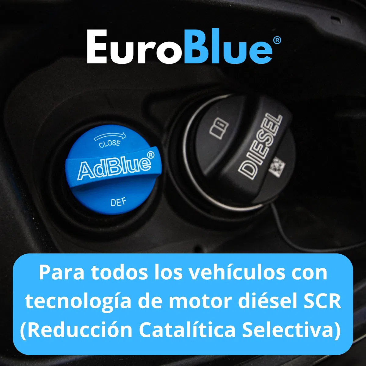 Proquimar EuroBlue | Adblue con Aditivo Anticristalizante – Solución Urea 32,5% para Diésel SCR – con Cánula– Alta Pureza ISO 22241 – Varios Formatos (10 litros)