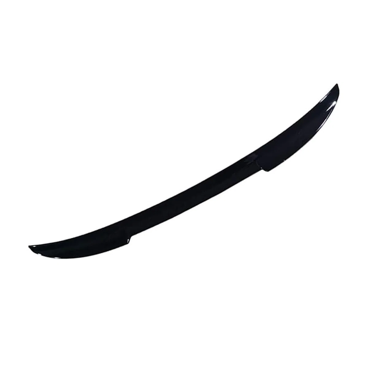 Coche Alerón Trasero para BMW e90 3 Series 320i 320d 2005-2011, Alerón 3 Piezas Trasero Ligero del Maletero y Alerón del Techo de la Ventana,A/Black