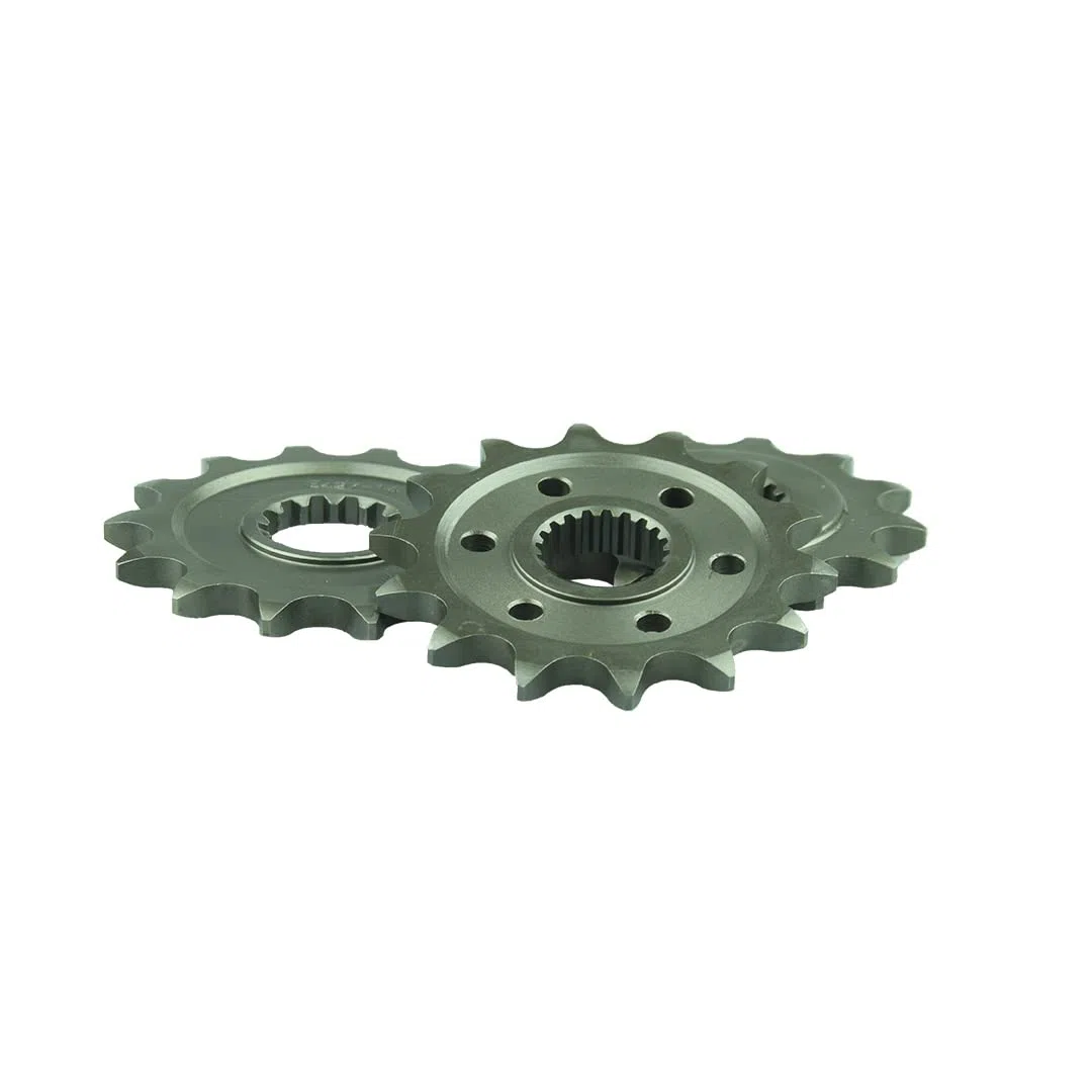 SCAR Piñón frontal compatible con KTM SX SXF EXC EXCF 125 150 250 300 350 450 500 530 HUSQVARNA TC TE FC FE 501 GAS GAS MC MCF EC ECF 21-23 BETA RR 390 430 480 87-23 - 13 dientes
