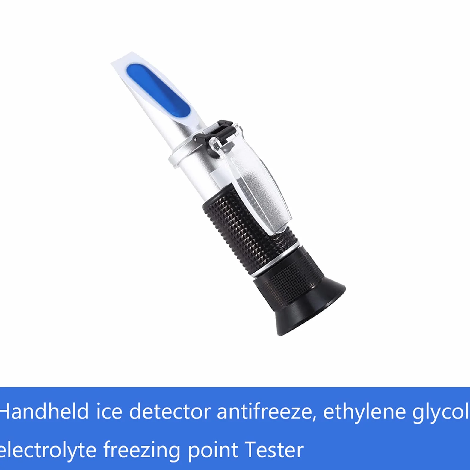 Glicol Anticongelante Refractómetro Batería ATC Glicol Refractómetro Coche Anticongelante Batería Ácido Motor Refrigerante Probador Herramienta RHA 503ATC Vehículo Óptica