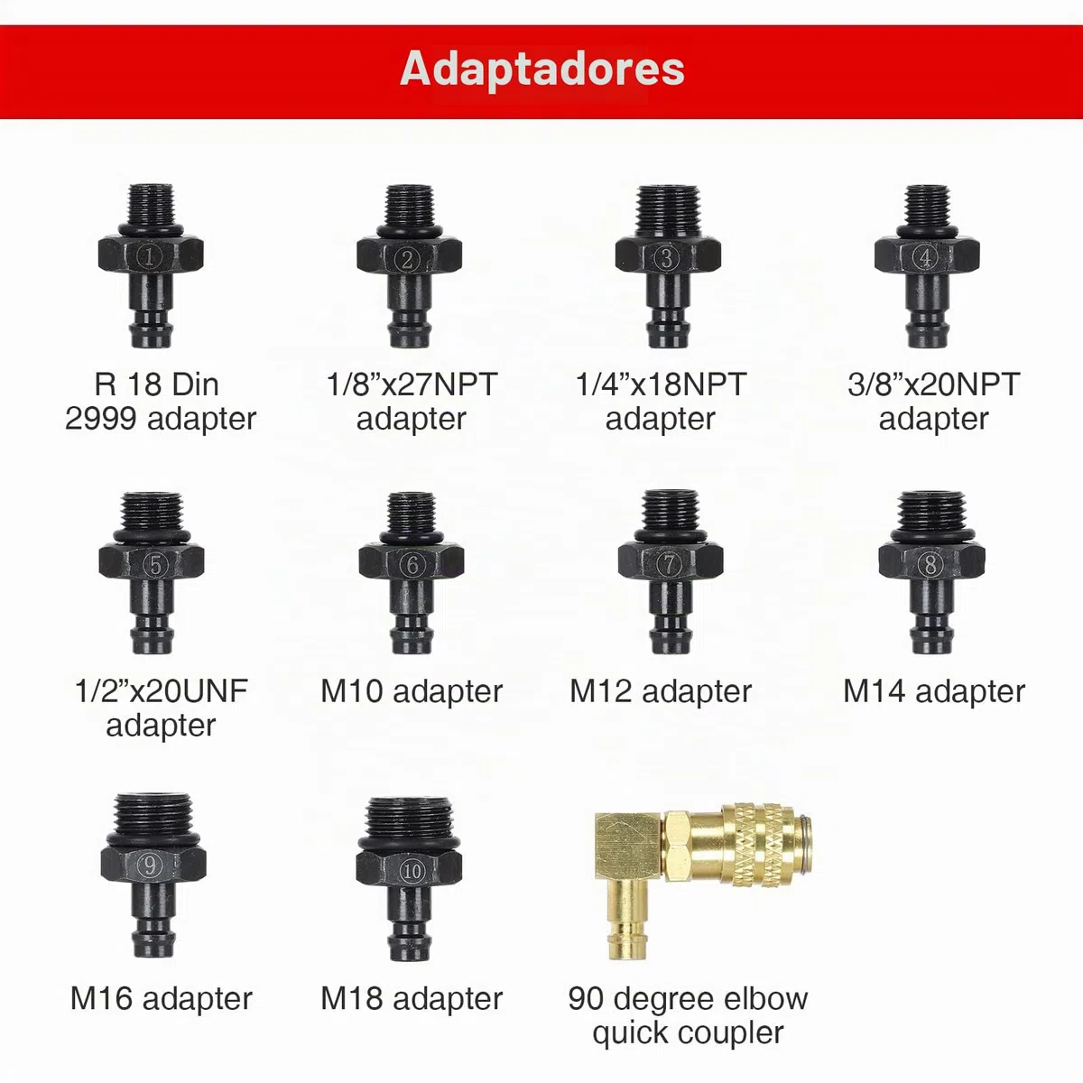 Kit de prueba de presión de aceite, kit de herramientas de manómetro, 0 – 140 psi, sistema de combustible, sensor mecánico, prueba de compresión de cilindro, para coches, ATV, camión