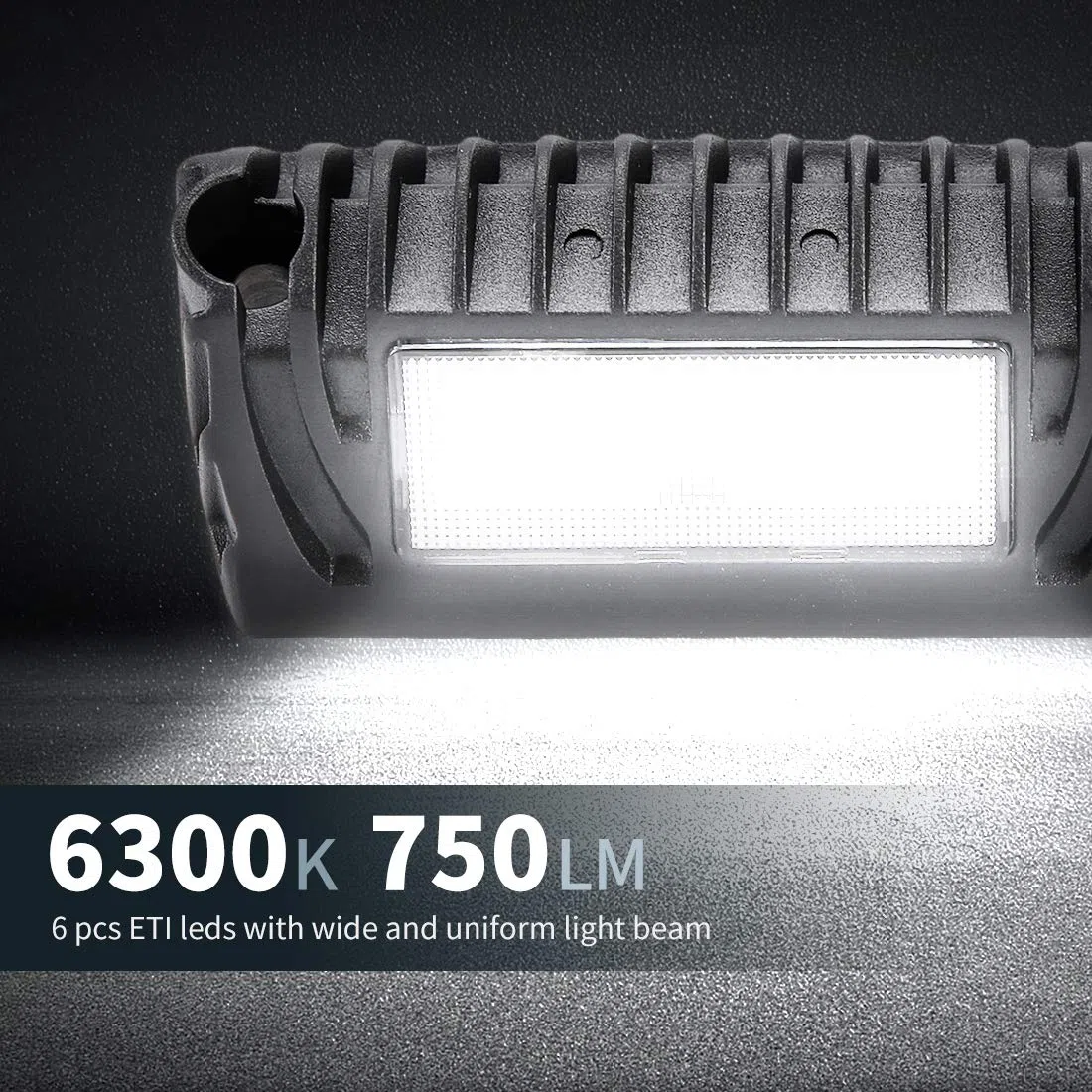 SUPAREE Luces 12v LED Caravana Luz LED 12v Camper Exterior Lamparas LED Autocaravana 12v LED Light Impermeable Blanca 6300K para RV Van Barco Coche Furgoneta 1PC