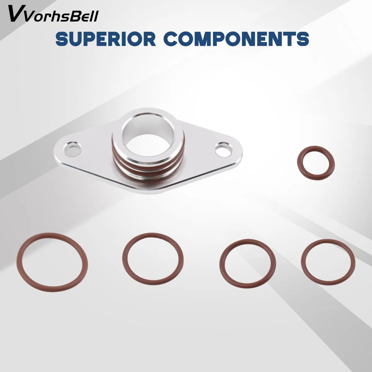 Junta de tubo de recogida de la bomba de aceite compatible con Vauxhall Opel Insignia Astra Zafira Cascada 2.0 CDTI A20DTH A20DTR, manga de aluminio OE 55589549 646125 y anillos de goma de