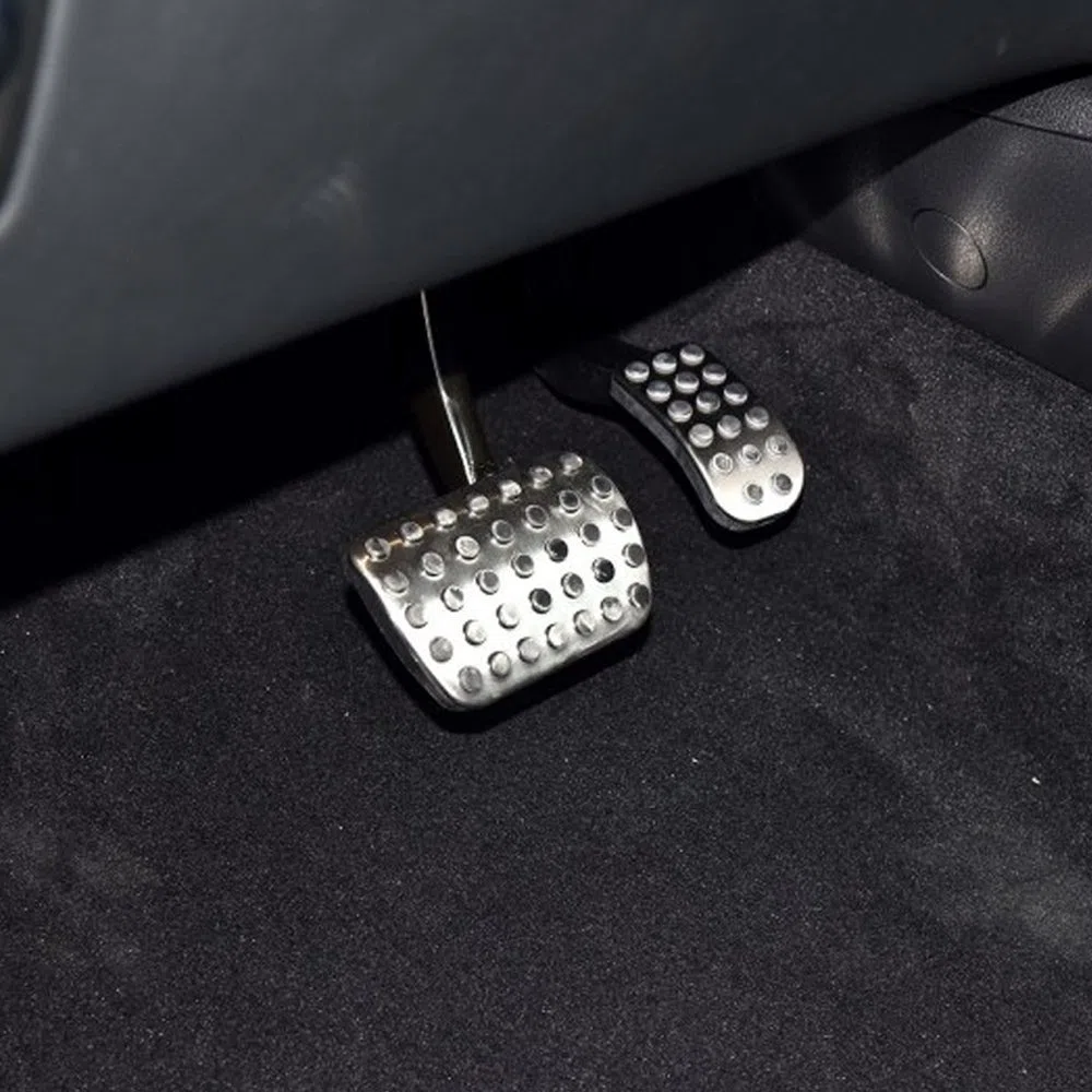 Juego de 3 accesorios para pedal de acero inoxidable para Vito Viano V-Class Valente Metris W639/W447