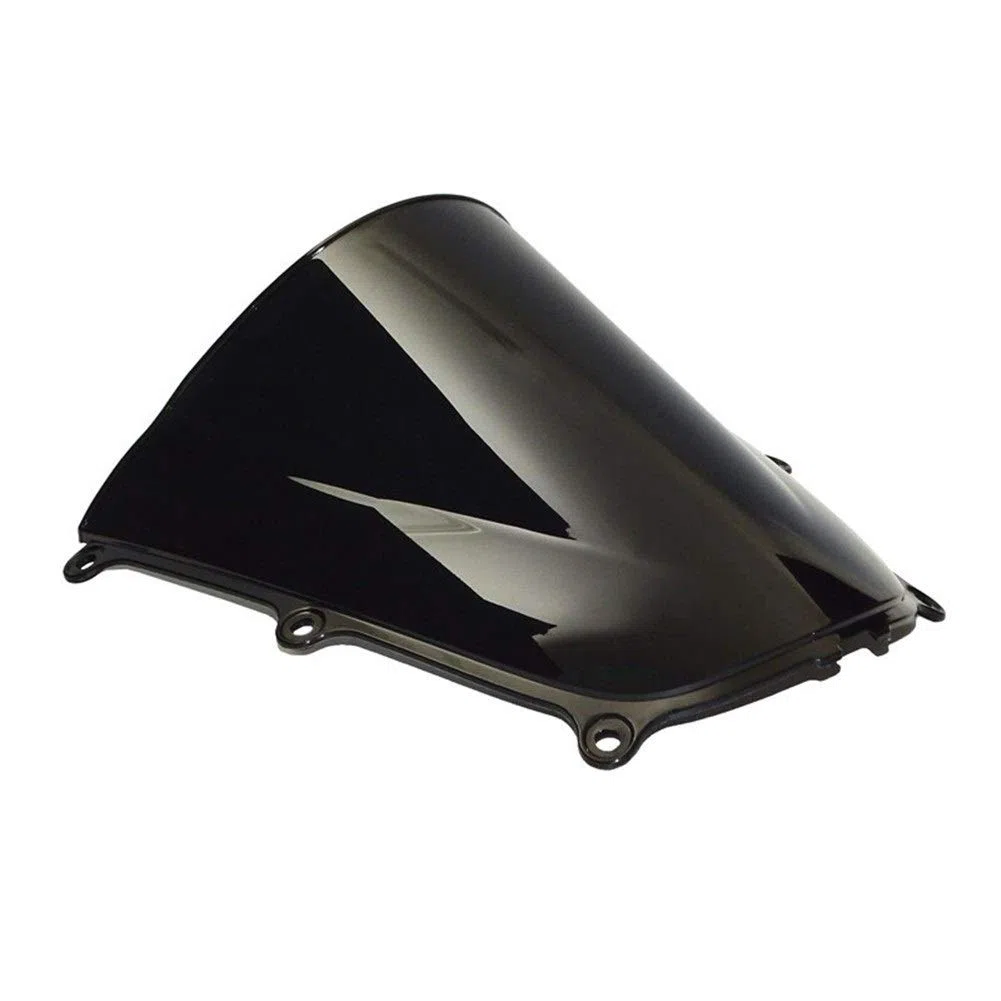 GLoyer Parabrisas de Motocicleta Ajuste Compatible con CBR600RR CBR 600 RR F5 2005 2006 Double Bubble Parabrisas Protección De Pantalla (Color : Clear)