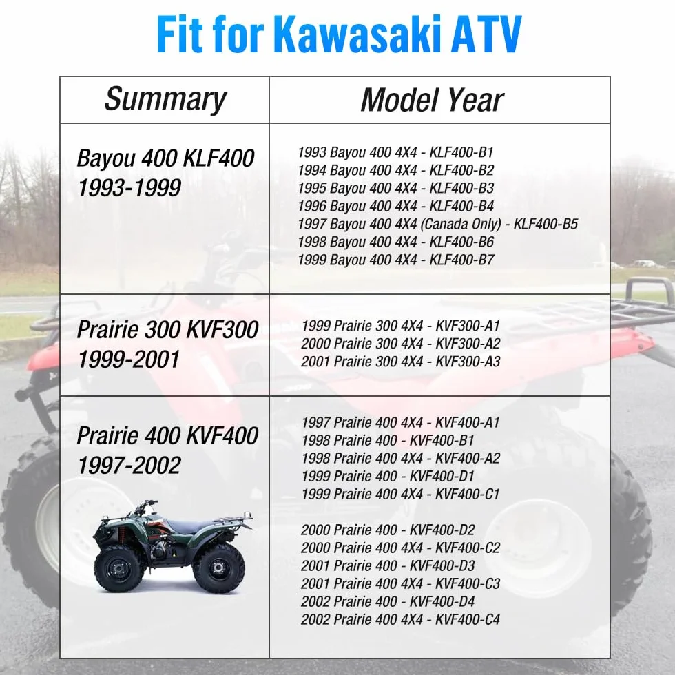 Medidor de combustible para Ka-wasaki Bayou 220 250 300 400 KLF220 KLF250 KLF300 KLF400 Prairie 300 400 KVF300 KVF400 Indicador nivel de Tapa depósito