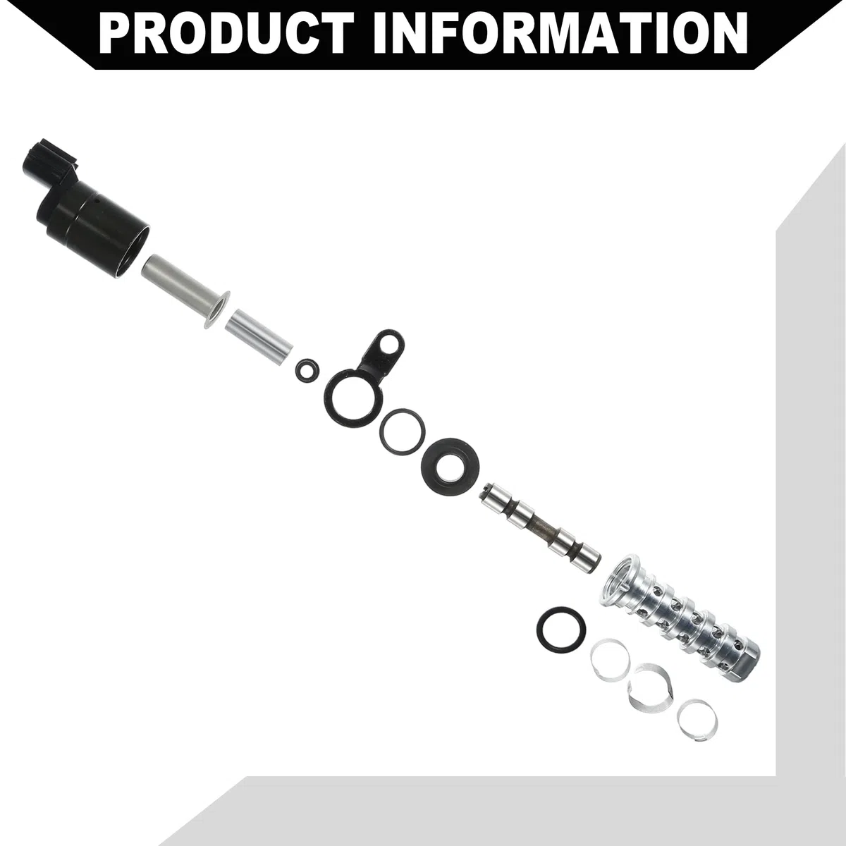 Válvula De Sincronización Variable VVT Para BMW 230I 2017 1Pc | 11368617694, Tono Plateado, Metal, 4.3X3Cm, Nuevo, Para BMW 330E 2016, 340I 2016-2017, 530I 2017-2019