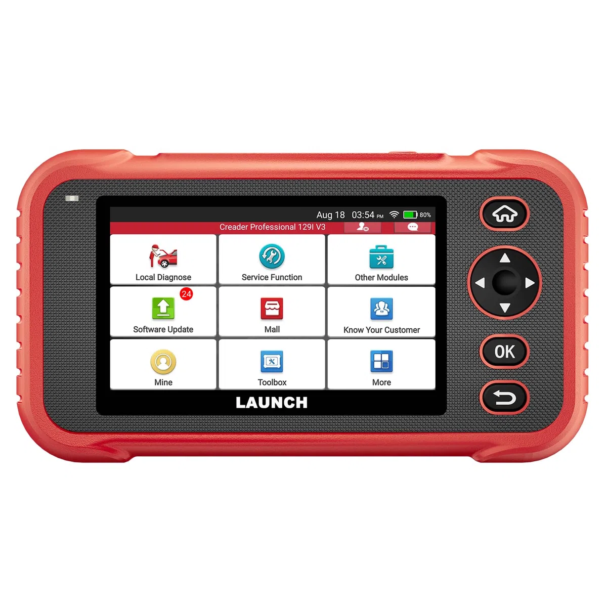 LAUNCH CRP123 Diagnosis OBD2 coche, con Cable eléctrico, Escáner de motor / transmisión / ABS / SRS,Flujo de datos en vivo, búsqueda de DTC