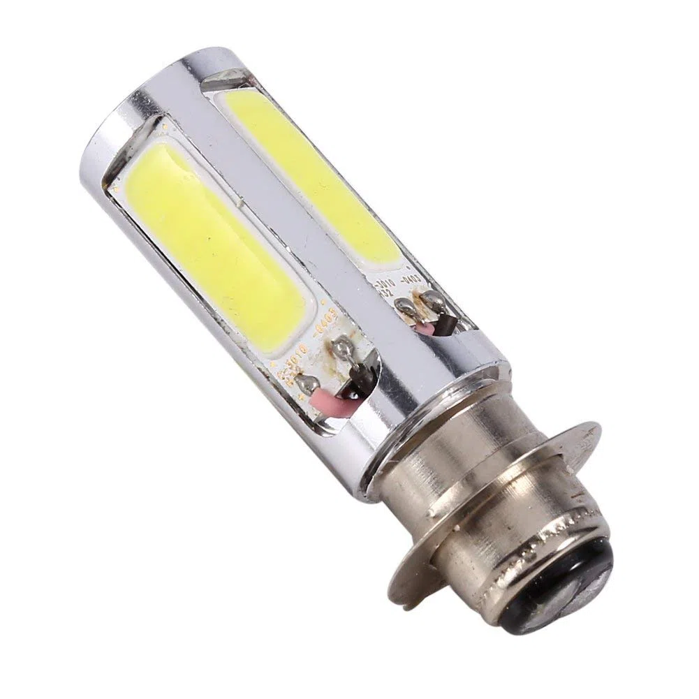 EBTOOLS para suzuki ltz bombilla LED para 12v30/30w hs/p15d-25-1 12V bombillas, 2x 6000K H6M COB LED blanco color bicicleta/ATV bombilla de luz antiniebla (PX15d P15D25-1) faros delanteros de motoci