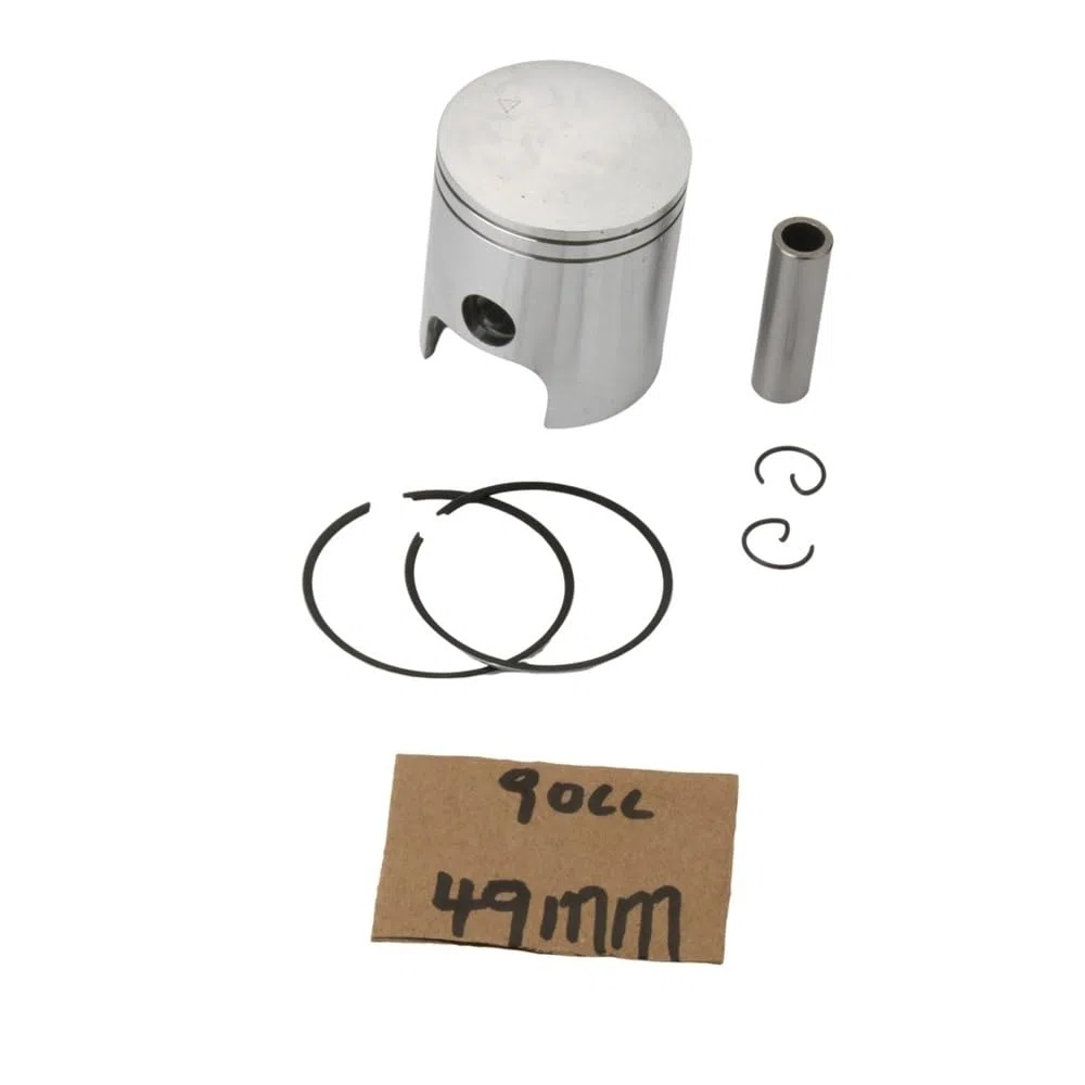 Kit de pistón 50cc 70cc 90cc 40,3 mm 47 mm 49 mm para Motor Minarelli AM6 de 2 Tiempos Compatible con CH Racing WSM WXE 50 2003-2005(50CC 40.3MM)