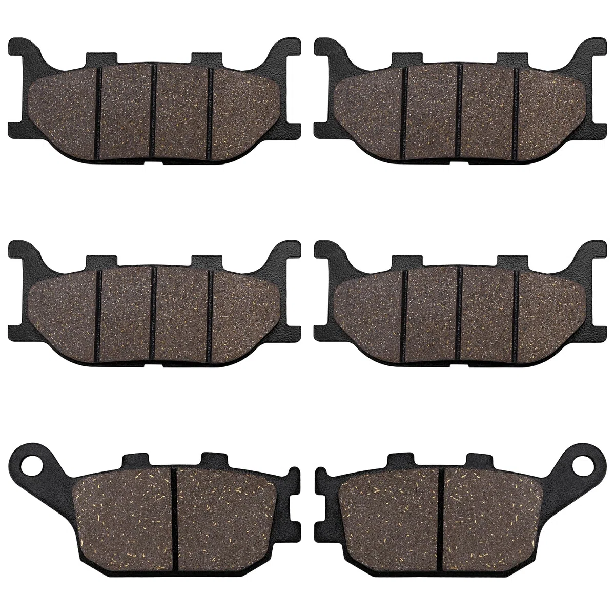Pastillas de Freno Delanteras y Traseras para YAMAHA FZ6 Fazer 600 2004-2007 FZ6 Fazer 2006-2007 XJ6-F Diversion 600 2013 XJ6-SP Diversion 600 2013