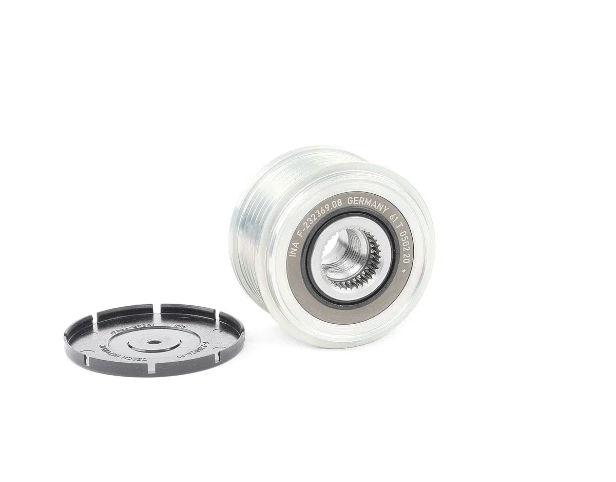INA 535 0059 10 Rueda libre de alternador Compatible con FORD MONDEO IV Turnier BA7 S-MAX WA6, CITROËN C3 II SC, PEUGEOT 207 WA, WC