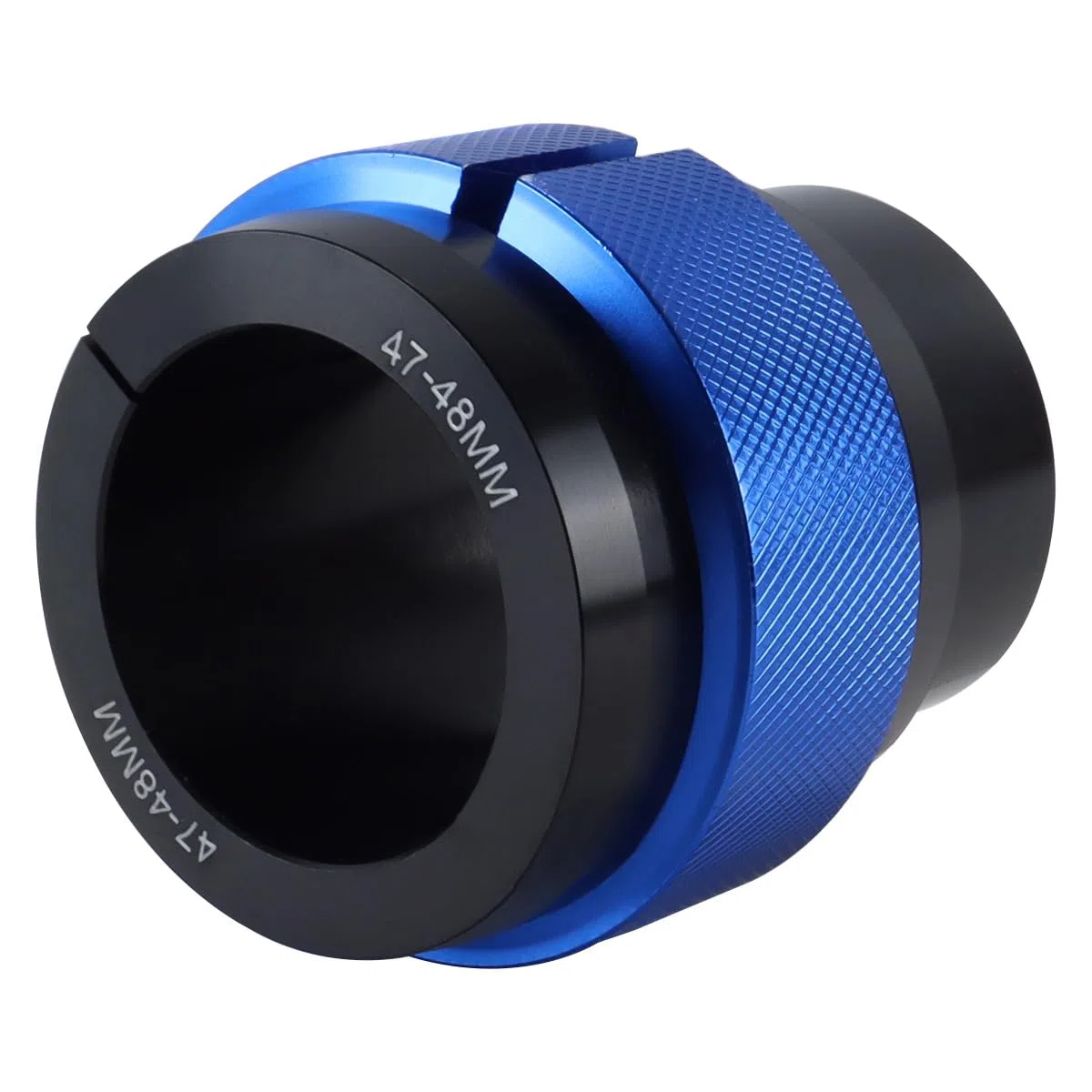 Herramienta universal para horquillas de motocicletas de 47 mm a 48 mm, para motos de cross, enduro, supermoto y carretera (azul)