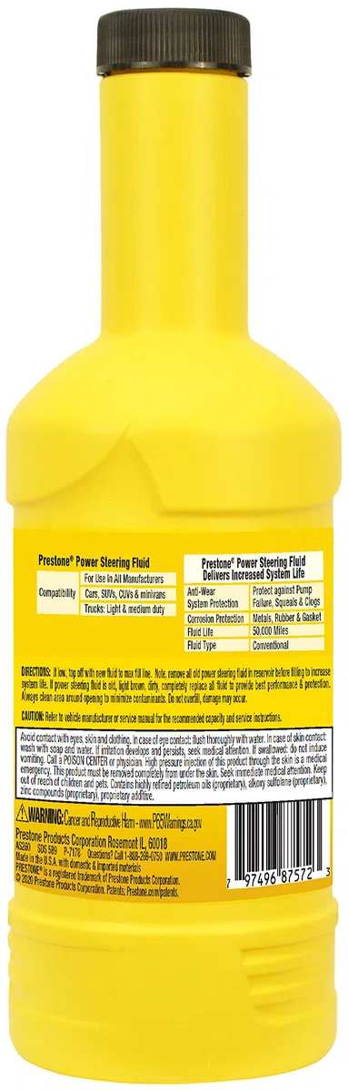 prestone Power Steering Fluid