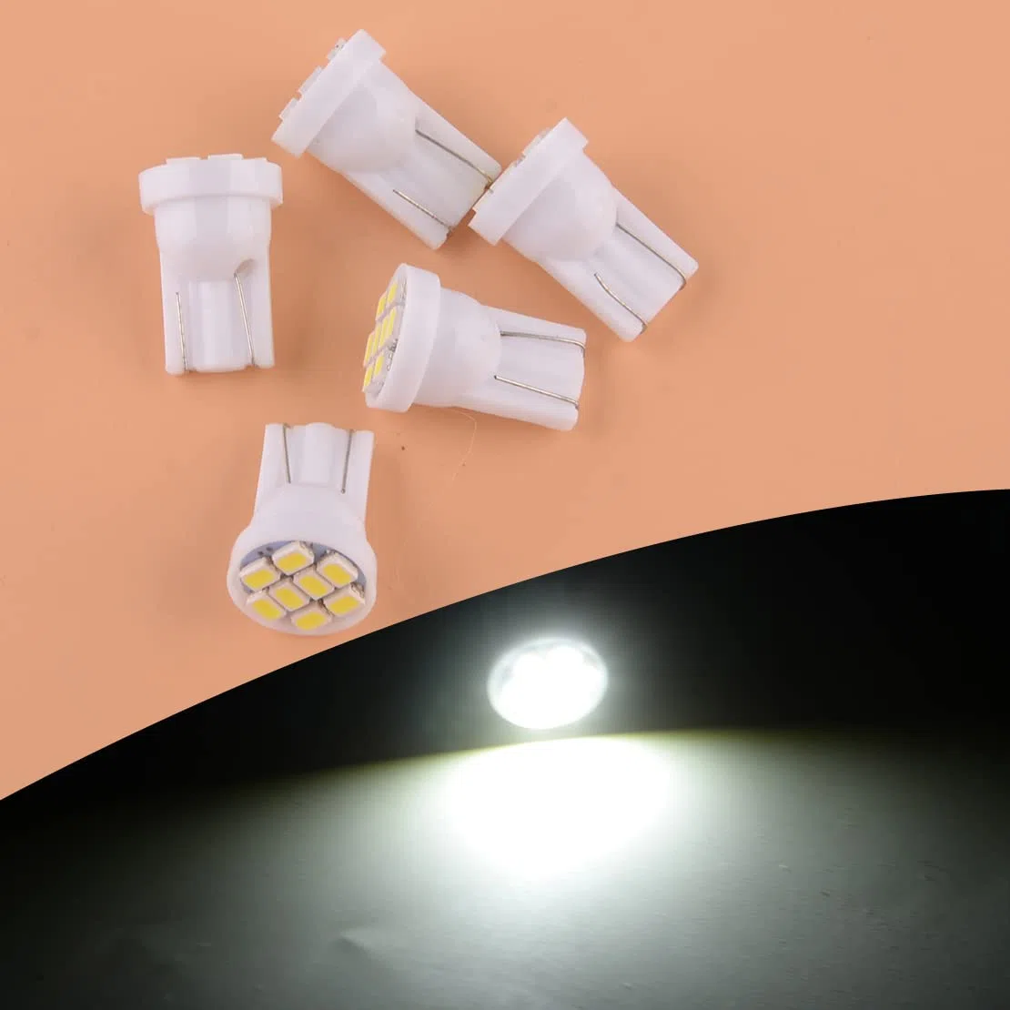 beler 5Pcs 12V Grupo de Indicadores LED del Tablero de Instrumentos Bombillas para GMC Chevy Silverado Truck 1999-2002