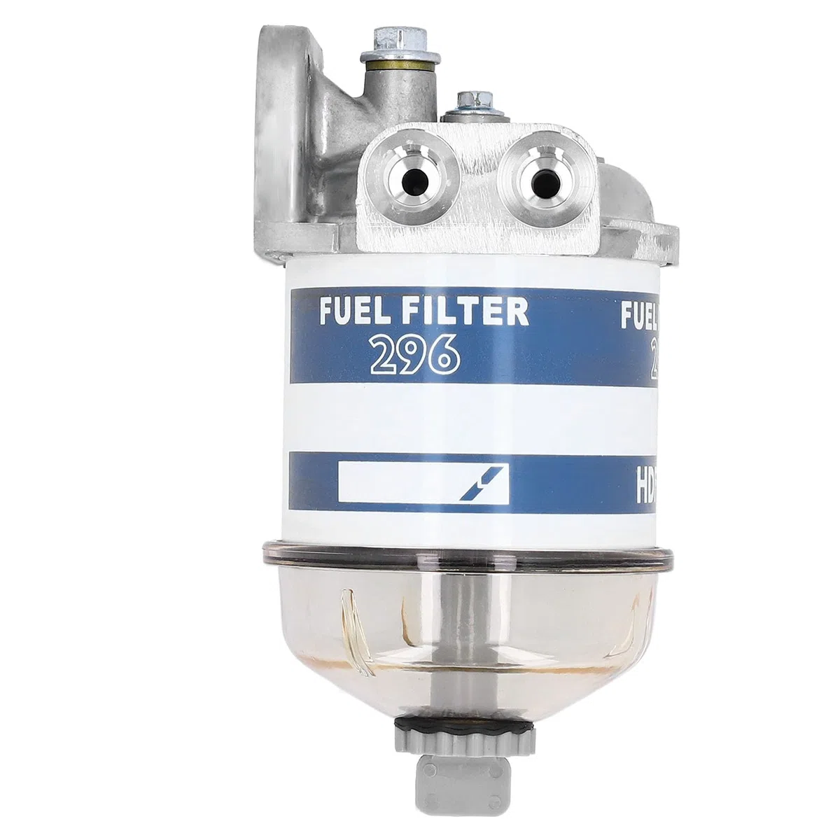 Conjunto de Filtro de Combustible, 7111-296 Filtro de combustible de repuesto para Ferguson Separador de Agua de Filtro de Combustible Diésel para Massey Ferguson 133 135 140 145 165 168 175 178