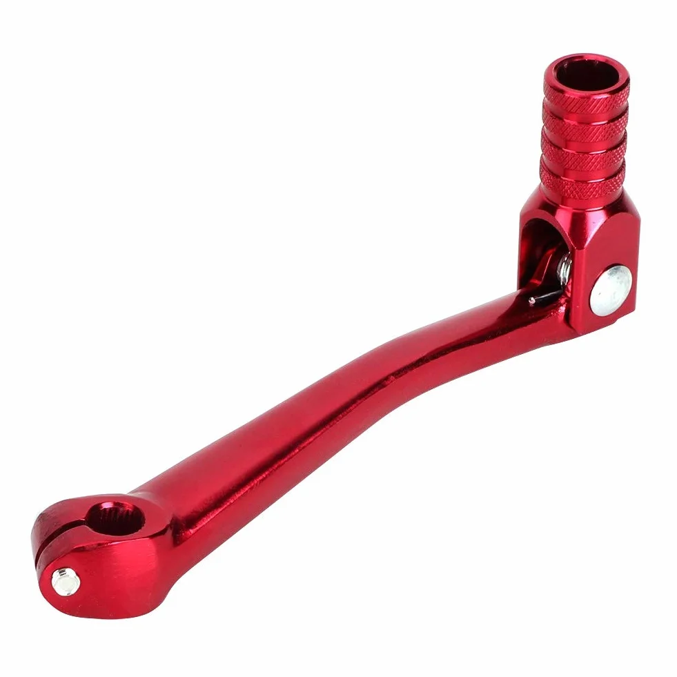 Arranque a Patada de Motocicleta, Palanca de Cambios de Motocicleta Universal Oro, Otro, Accesorio de Modificación de Motocicleta Cnc Palanca de Cambio de Marchas de Aleación de (Rojo)