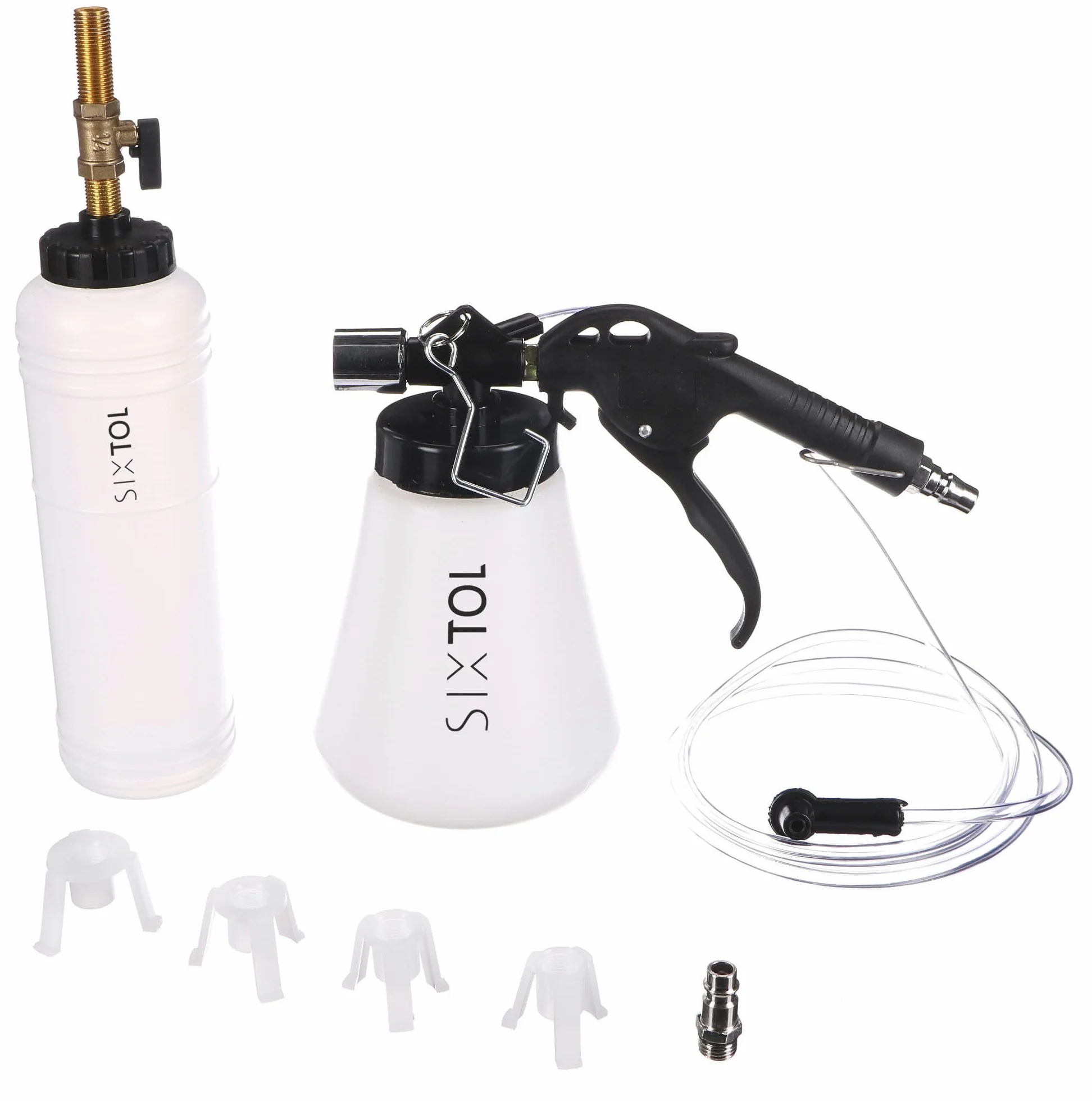 Mechanic Brake Bleeding Set 8 | Kit de purgado de Frenos | Cambio de líquido de Frenos | 8 Piezas