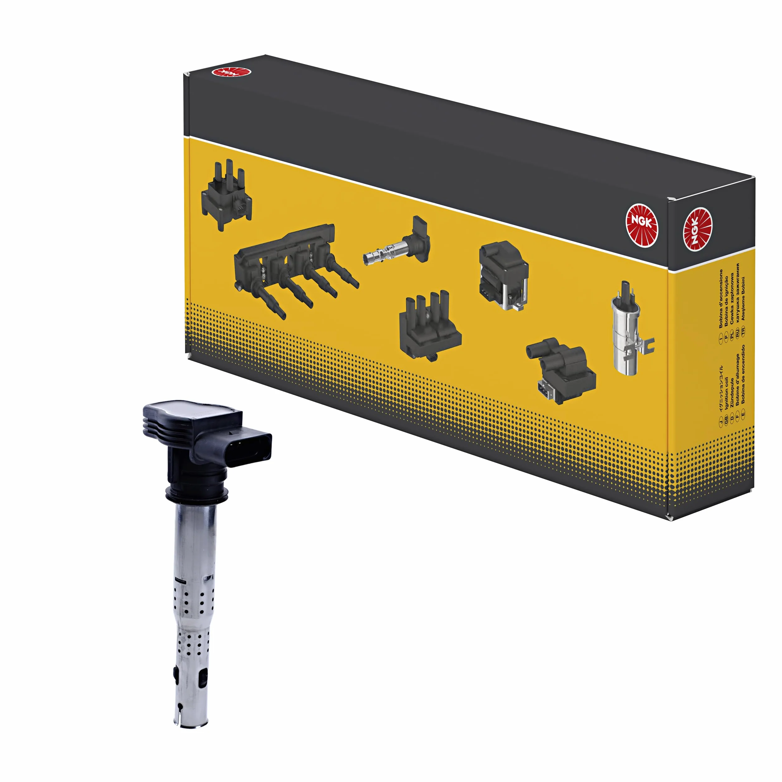 Bobina de encendido NGK | U5015, 48042