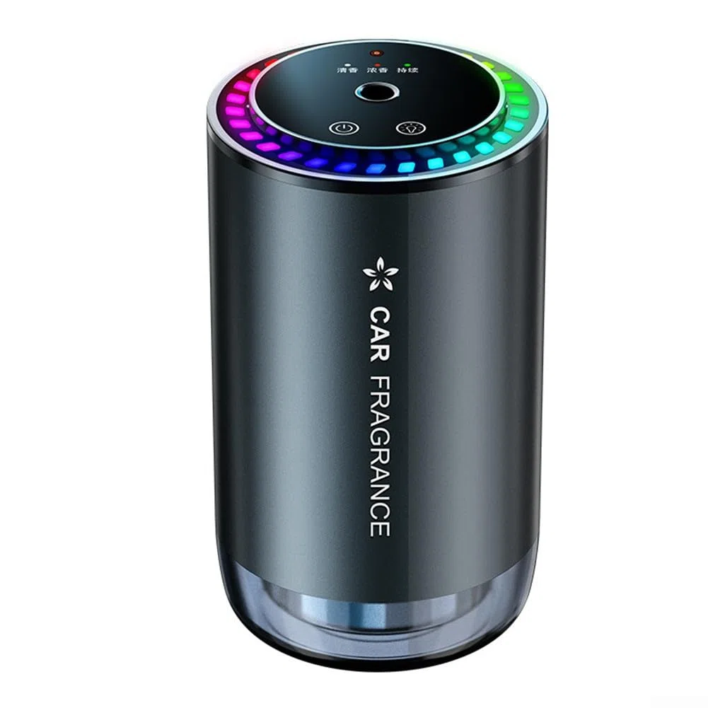 HpLive Humidificador inteligente para coche, purificador de aire con difusor de aroma de 3 niveles, proyección de cielo estrellado, difusor de aroma de 500 mAh