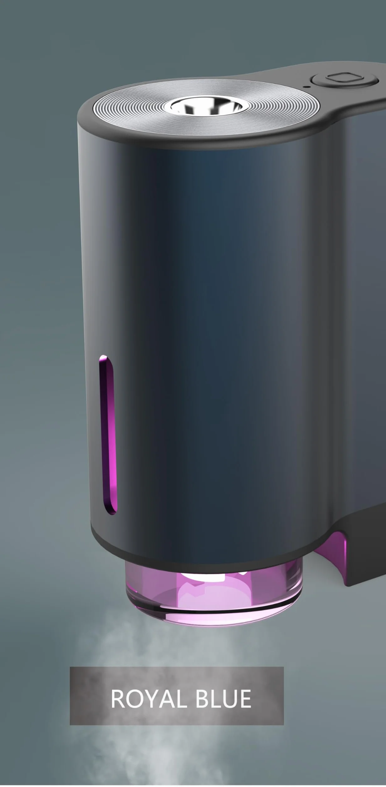 Difusor de aceite esencial recargable inteligente para coche, ambientadores inteligentes con USB, mini humidificador con tecnología de nano atomización, difusor de aromaterapia para coche con 3 luces