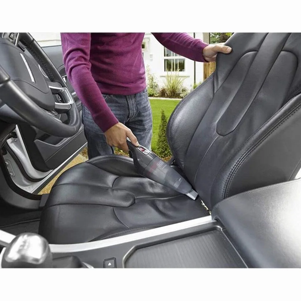 Black+Decker dustbuster Aspiradora de Mano para Coche con Cable de 12V, NVB12AV-XJ
