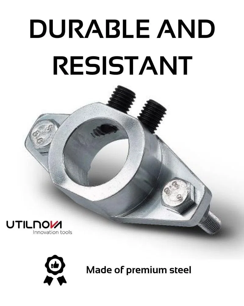 ACOPLE Adaptador para DESMONTADORA. Acople Fijo para uña de Nylon. Adaptador Universal Resistente Fabricado en Acero. para Llantas de Aluminio. Anclaje Fuerte y Seguro 29mm