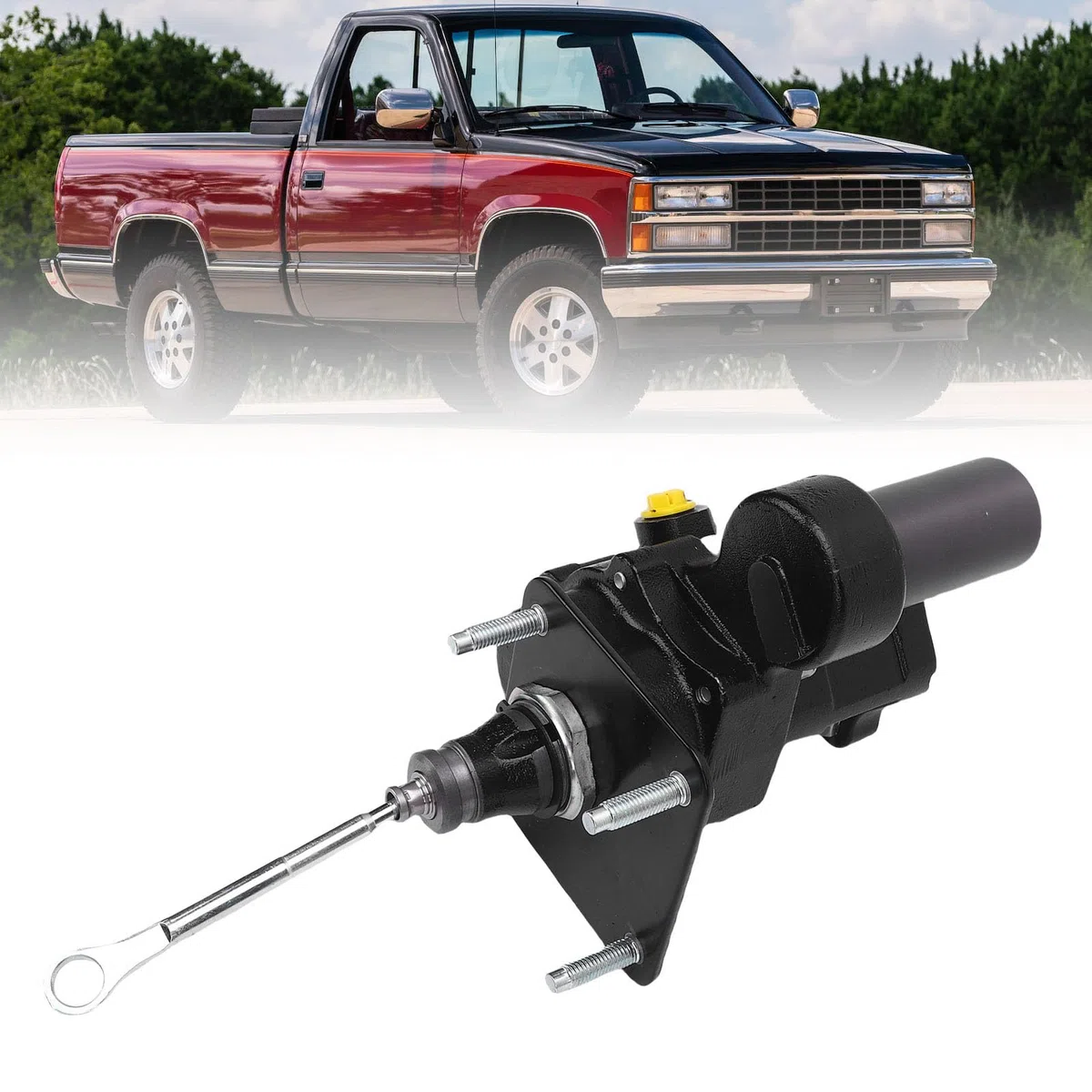 Ejoyous Reforzador de Freno Hidráulico, Material Metálico, Asistencia Hidráulica, Reemplazo para Camioneta C2500 C3500 K3500 1997-2000
