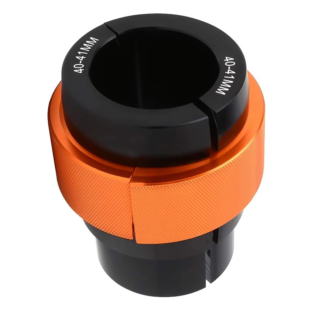 Herramienta universal para horquillas de motocicleta de 40 mm a 41 mm para motos de cross, enduro, supermoto y carretera (naranja)