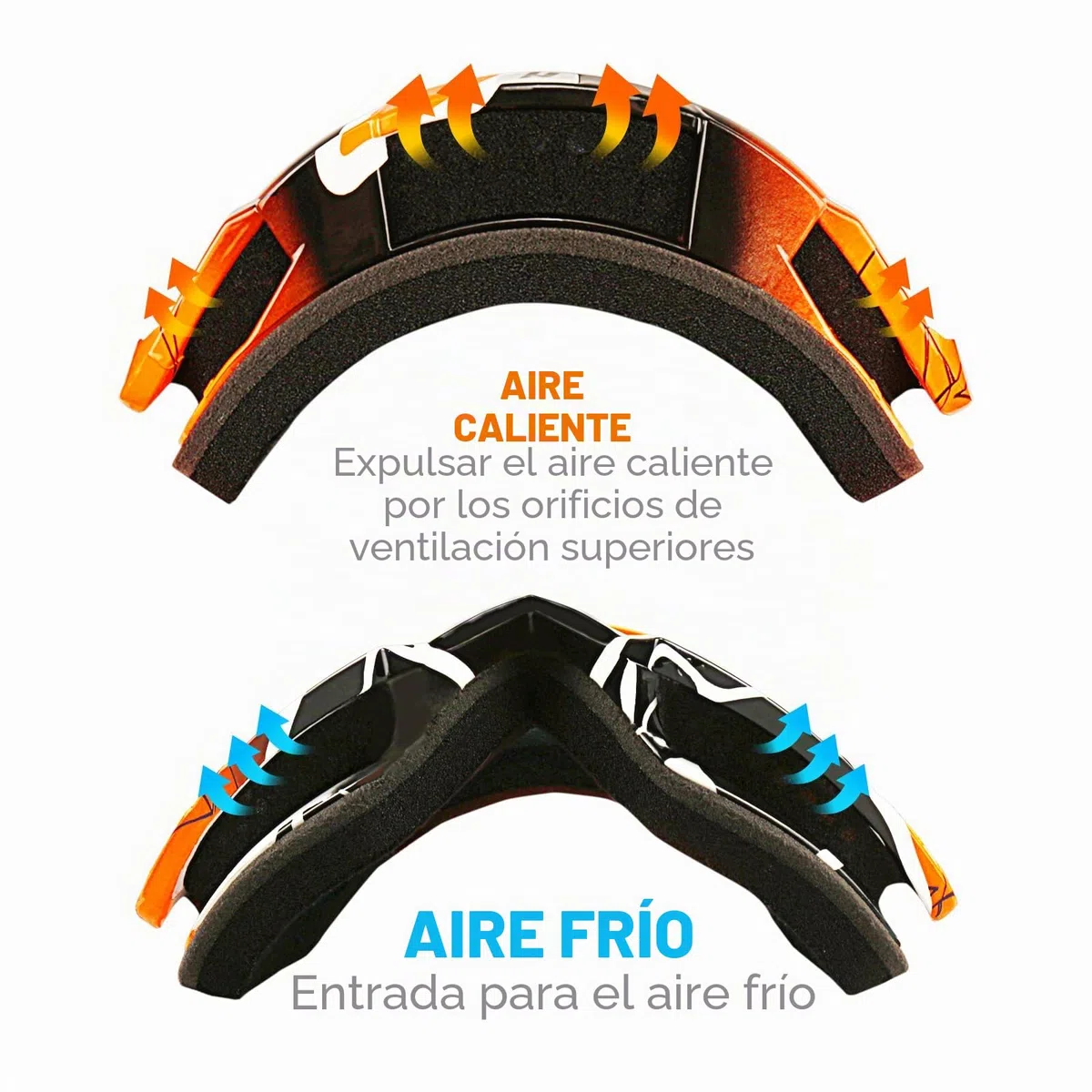 Gafas de Motocross, ATV Dirt Bike Racing Gafas de seguridad, UV400 Ciclismo Motocross Gafas para deportes al aire libre- Adecuado para adultos