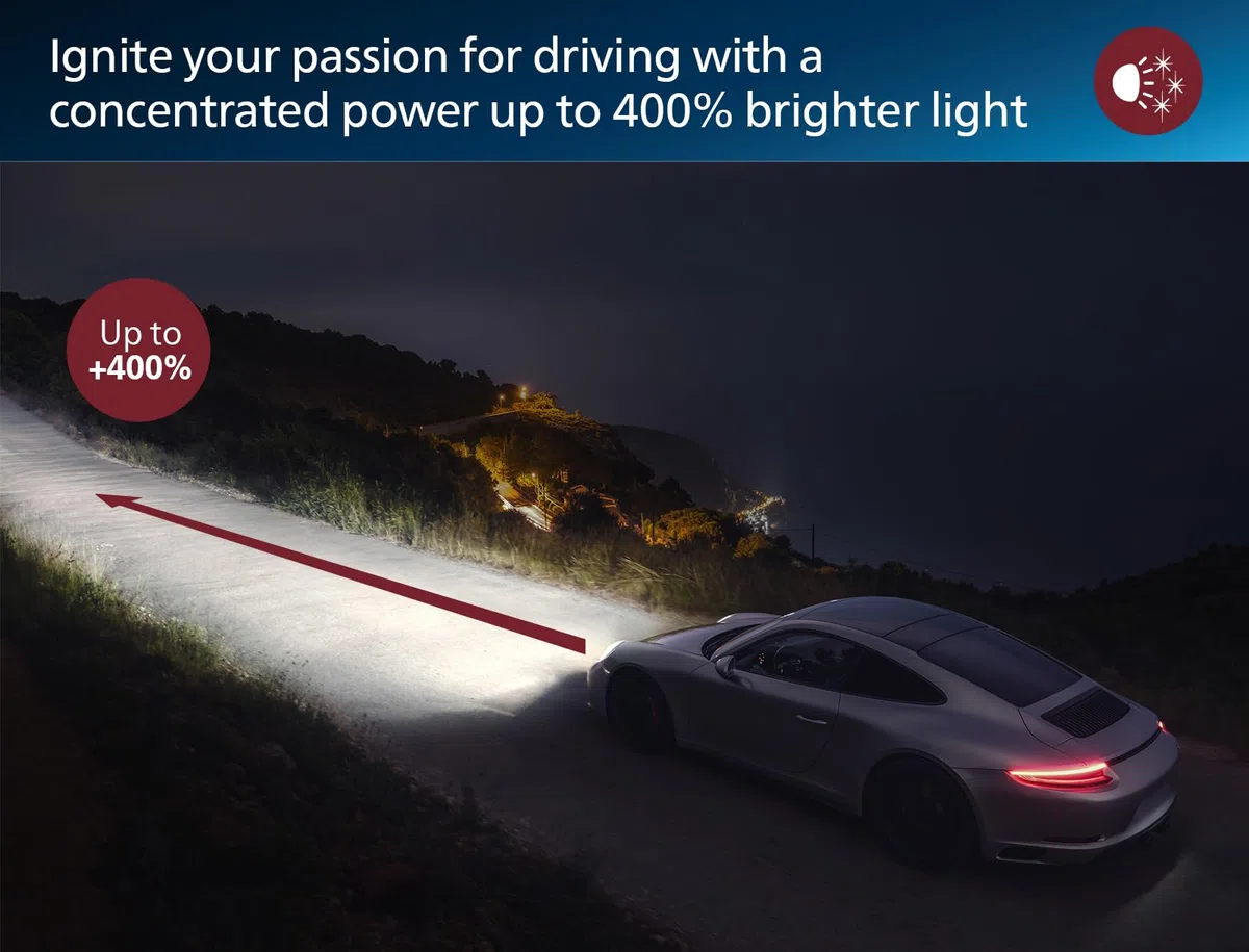 Philips Ultinon Pro9200 LED lámpara para faros de coche (H4), +400%, 5.800K, set de 2