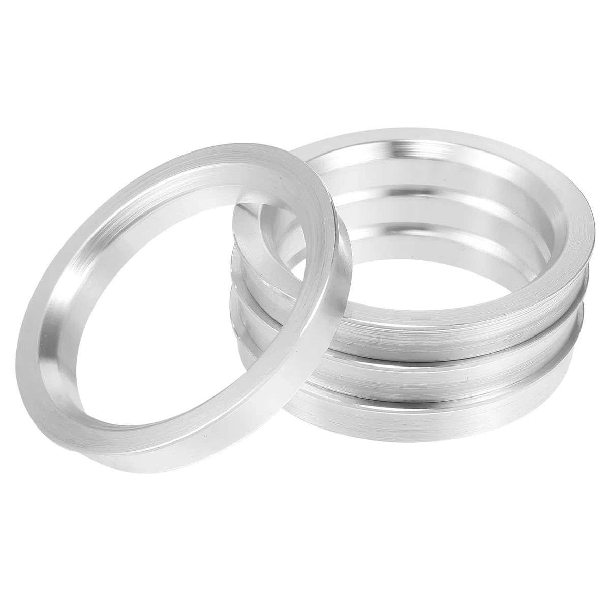 X AUTOHAUX 4uds OD 70.1mm Aluminio Aleación Coche Cubo Centrado Anillos 57,1 mm Anillos de Centrales