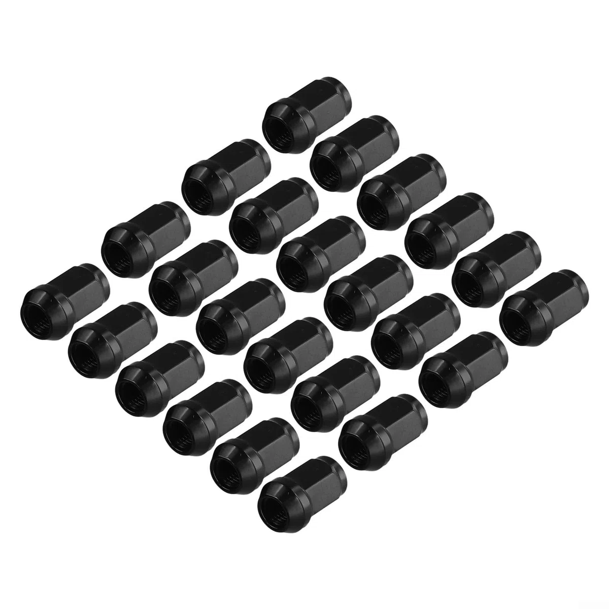 24 tuercas de llanta de 12 x 1,5 para Land Cruiser y para coches Ford con diseño de asiento cónico y tamaño de enchufe de 19 mm
