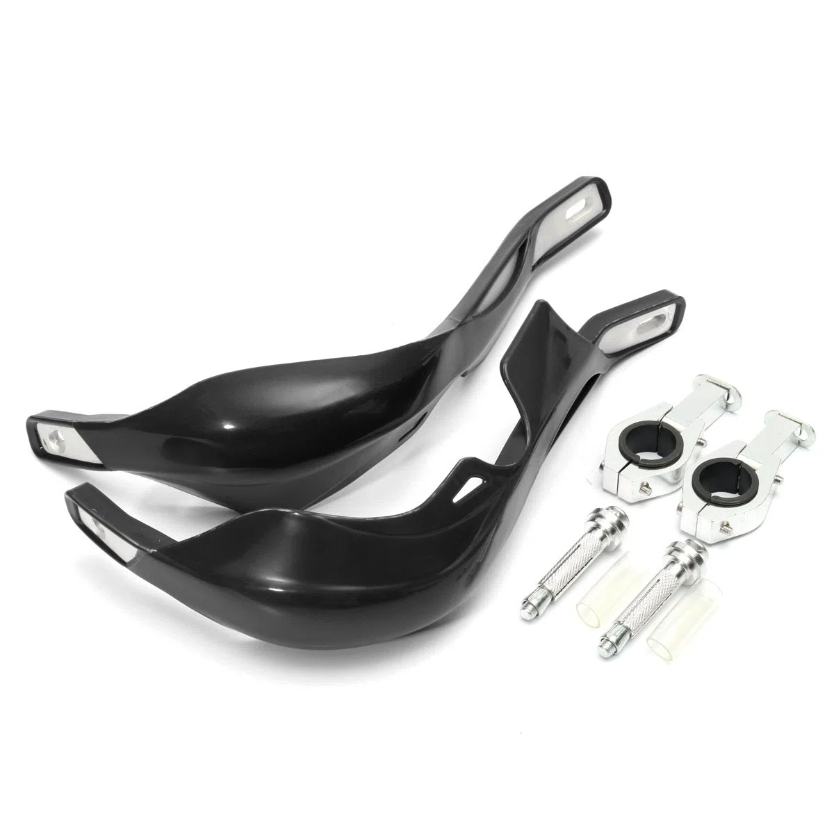 C-FUNN 28Mm Manillar Guardamanos Mano Guardia Motos Pit Dirt Bike ATV Universal - Negro