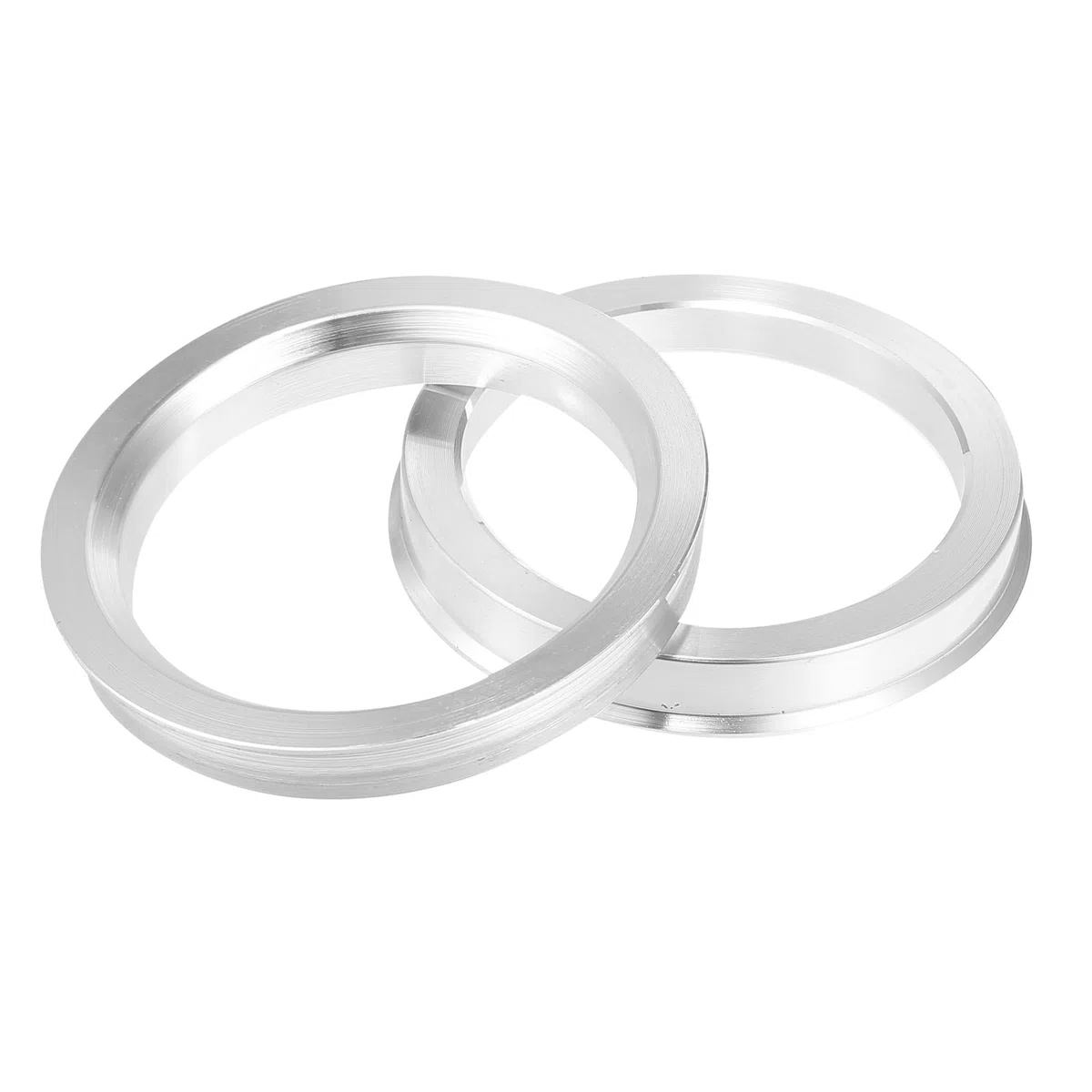 X AUTOHAUX 4uds OD 70.1mm Aluminio Aleación Coche Cubo Centrado Anillos 57,1 mm Anillos de Centrales