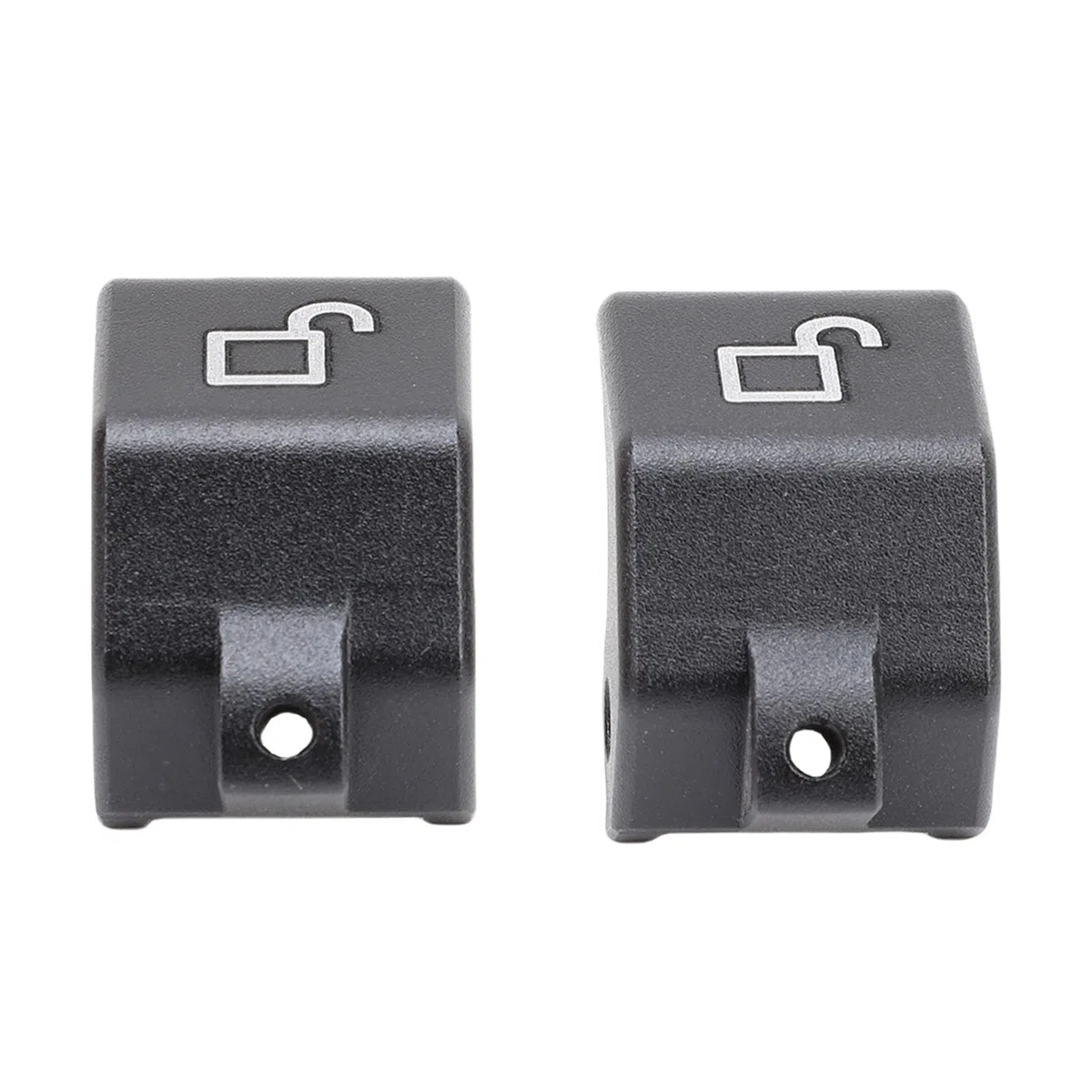 Bewinner Juego de Cerradura de Pestillo de Techo Blando Convertible, Kit de Reconstrucción Fuerte para Miata 1990-2005, Aleación de Aluminio, 2 Cerraduras de Pestillo Negras