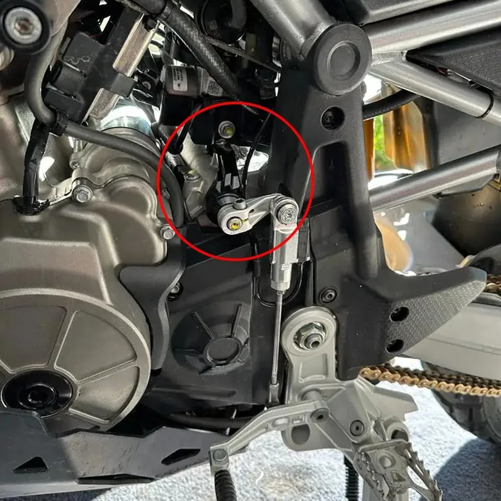 Soporte de cambio de marchas estabilizador de cambio de motocicleta compatible con Aprilia Tuareg660 Tuareg 660 2022 2023 2024 RS660 2020 2021 2022 2023