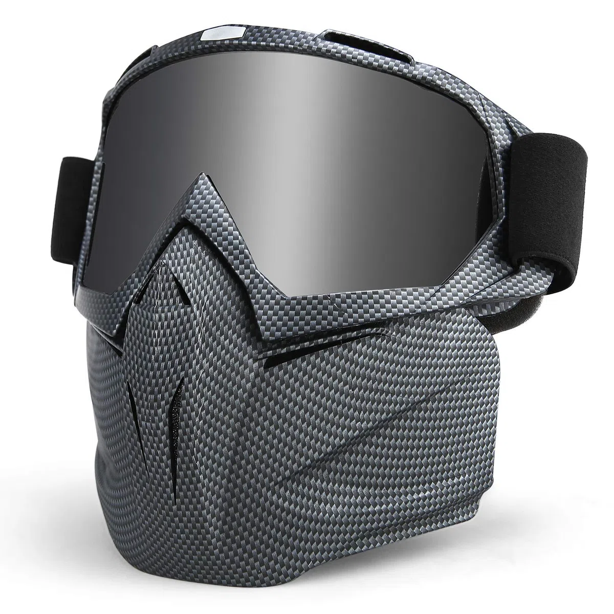 LAMEDA Máscara De Casco Moto Motocross Con Gafas Antivahos De Sol VLT 18%/S3 Para Mujer Y Hombre, Mascara Deportiva Para Esqui Motocicleta