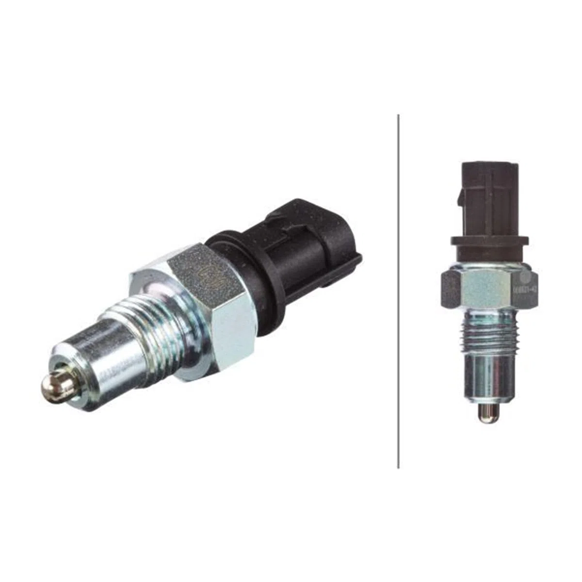 HELLA 6ZF 008 621-421 Interruptor, piloto de marcha atrás - 12V - 2polos - Color de conector: negro - Contacto de cierre