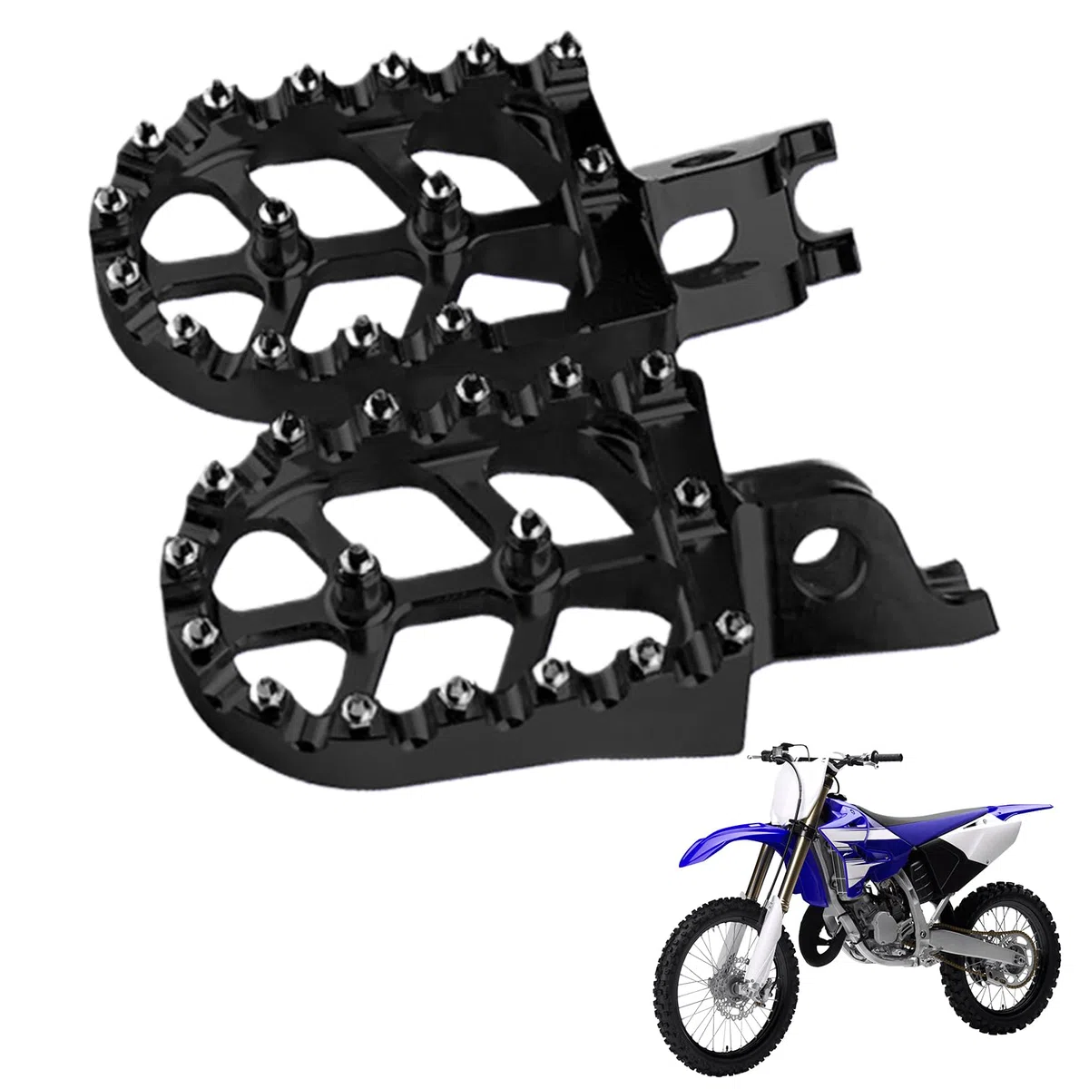 Clavijas para moto, estribos para motocross, accesorios reposapiés para Powersports todoterreno aventura carretera